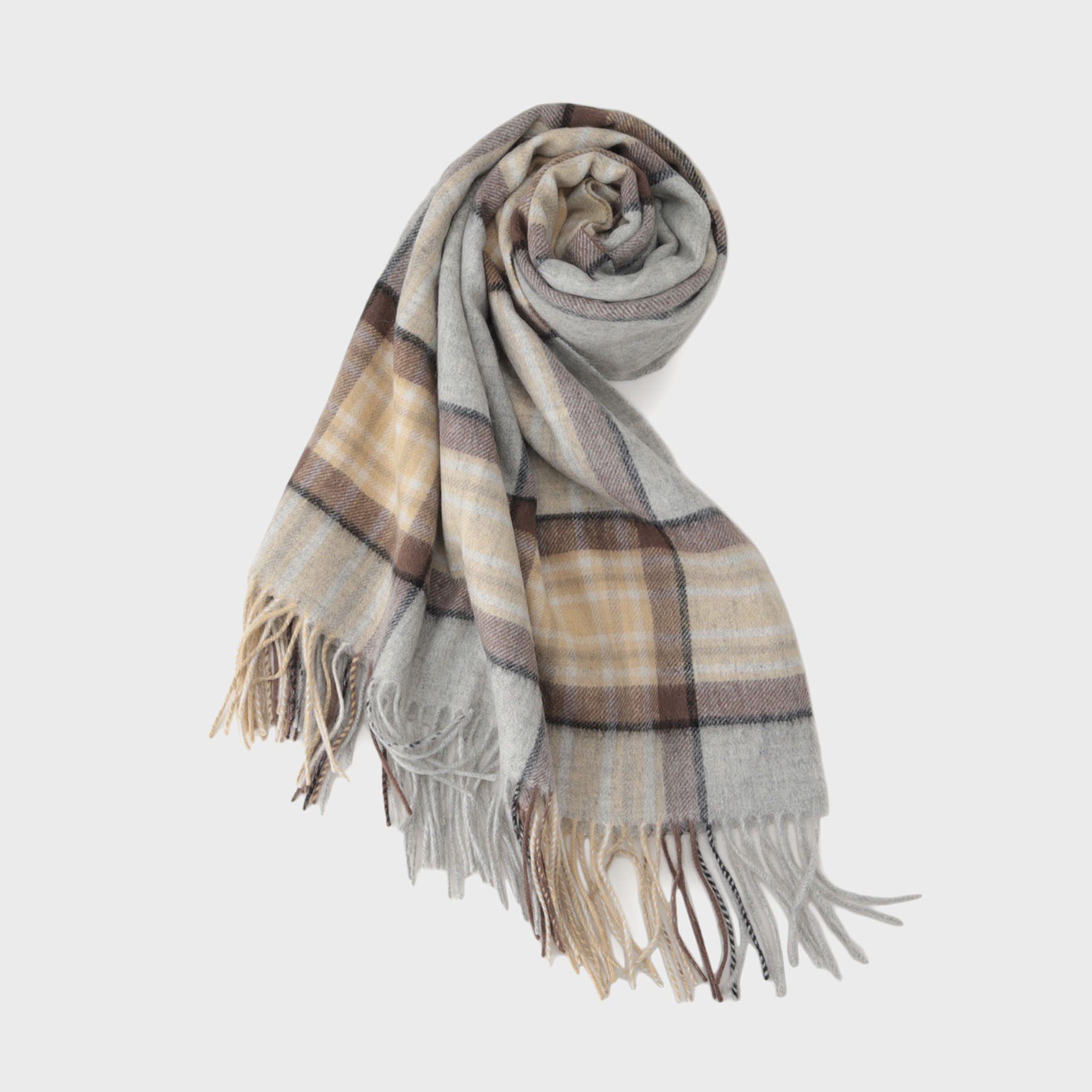 INDIVI「ウォッシャブルウールストール」|ストール|