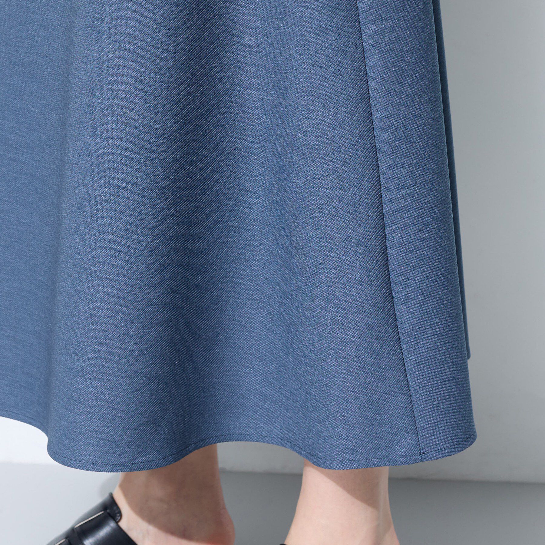 INDIVI「【洗える／UVケア／すっきり見え】ナローフレアスカート」|スカート|