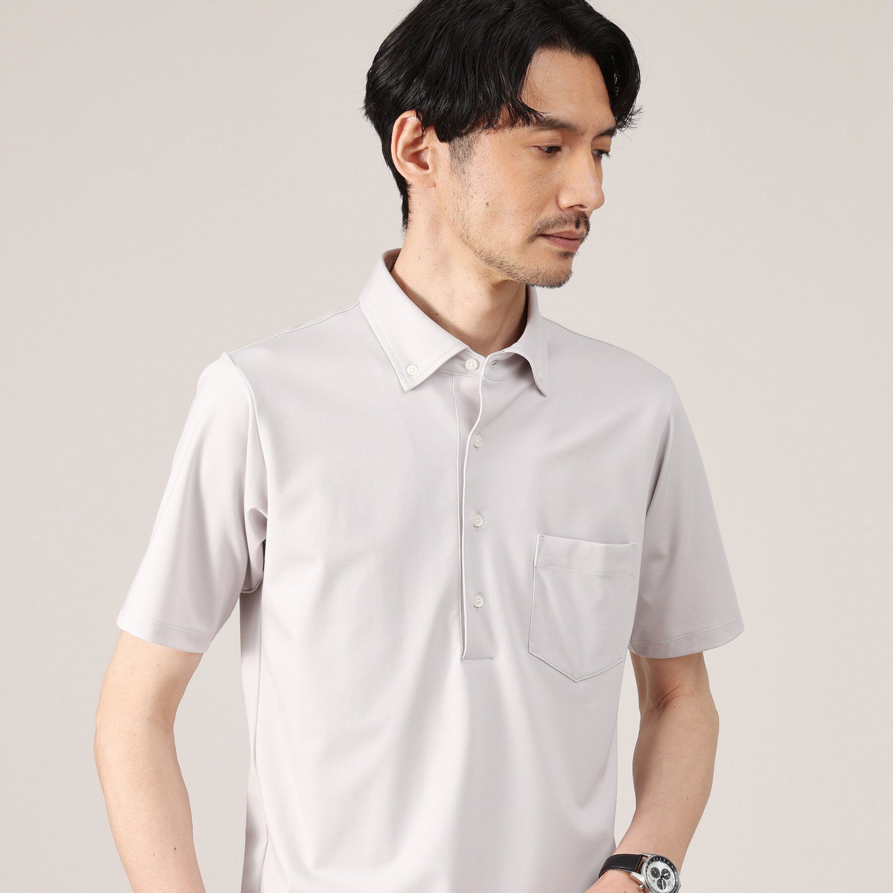 TAKEO KIKUCHI「【接触冷感/ONOFF】ビズ ポロシャツ」|ポロシャツ|