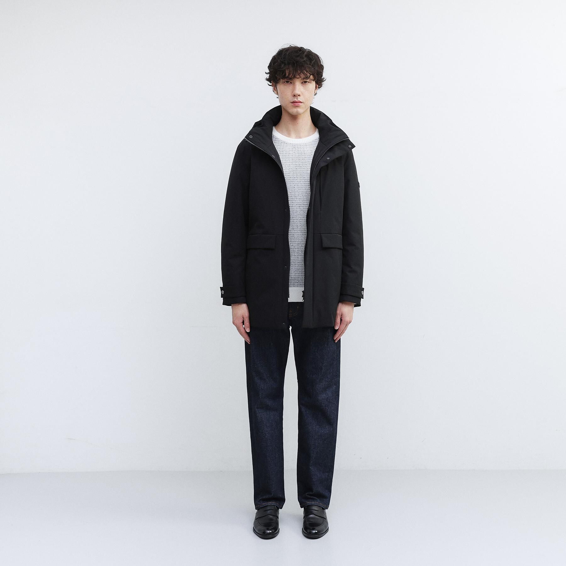 TAKEO KIKUCHI「【None Of Stress】ストレッチ ダウンブルゾン」|ダウン|