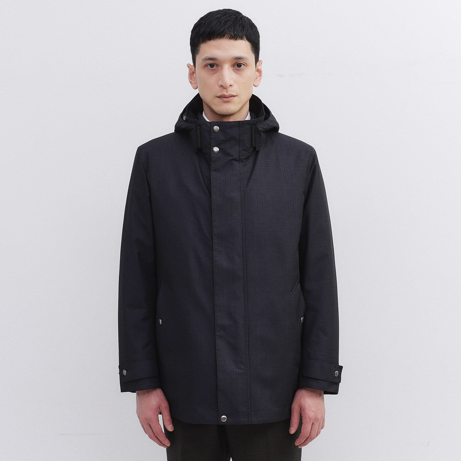 TAKEO KIKUCHI「【3WAY】グレンチェック ダウンライナー ブルゾン」|ブルゾン・スタジャン|