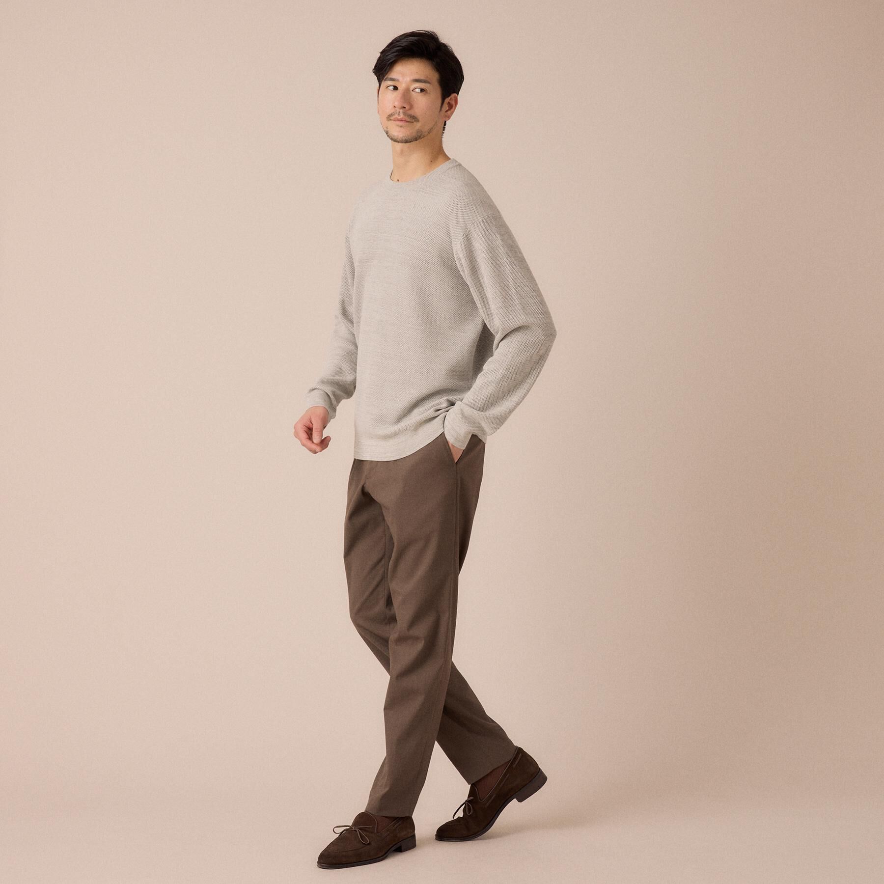 TAKEO KIKUCHI「【ON／OFF兼用】CARREMANファブリック スリムイージー スラックス」|その他|