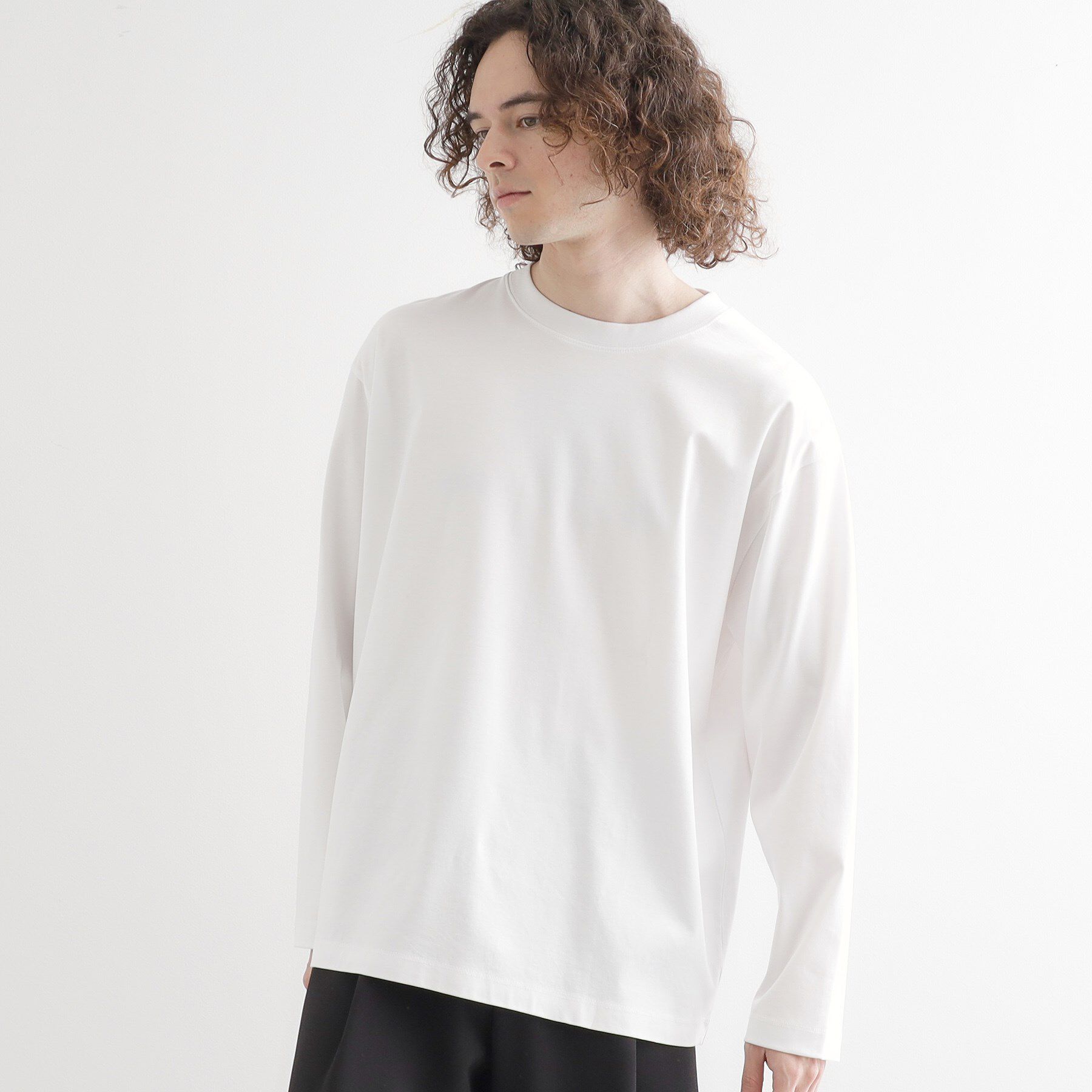 tk.TAKEO KIKUCHI「ダブルシルエットスムースカットソー」|Tシャツ・カットソー|