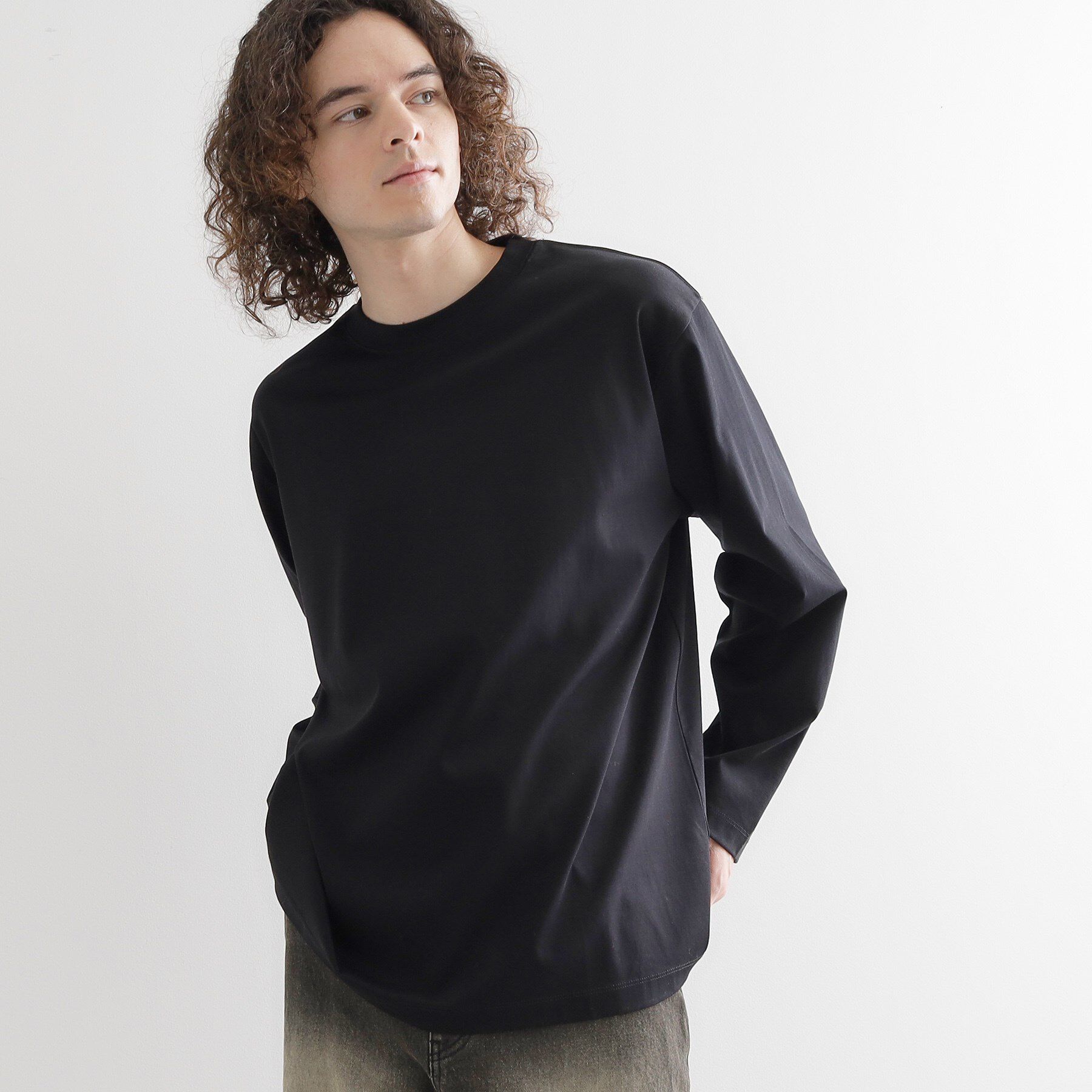 tk.TAKEO KIKUCHI「ダブルシルエットスムースカットソー」|Tシャツ・カットソー|