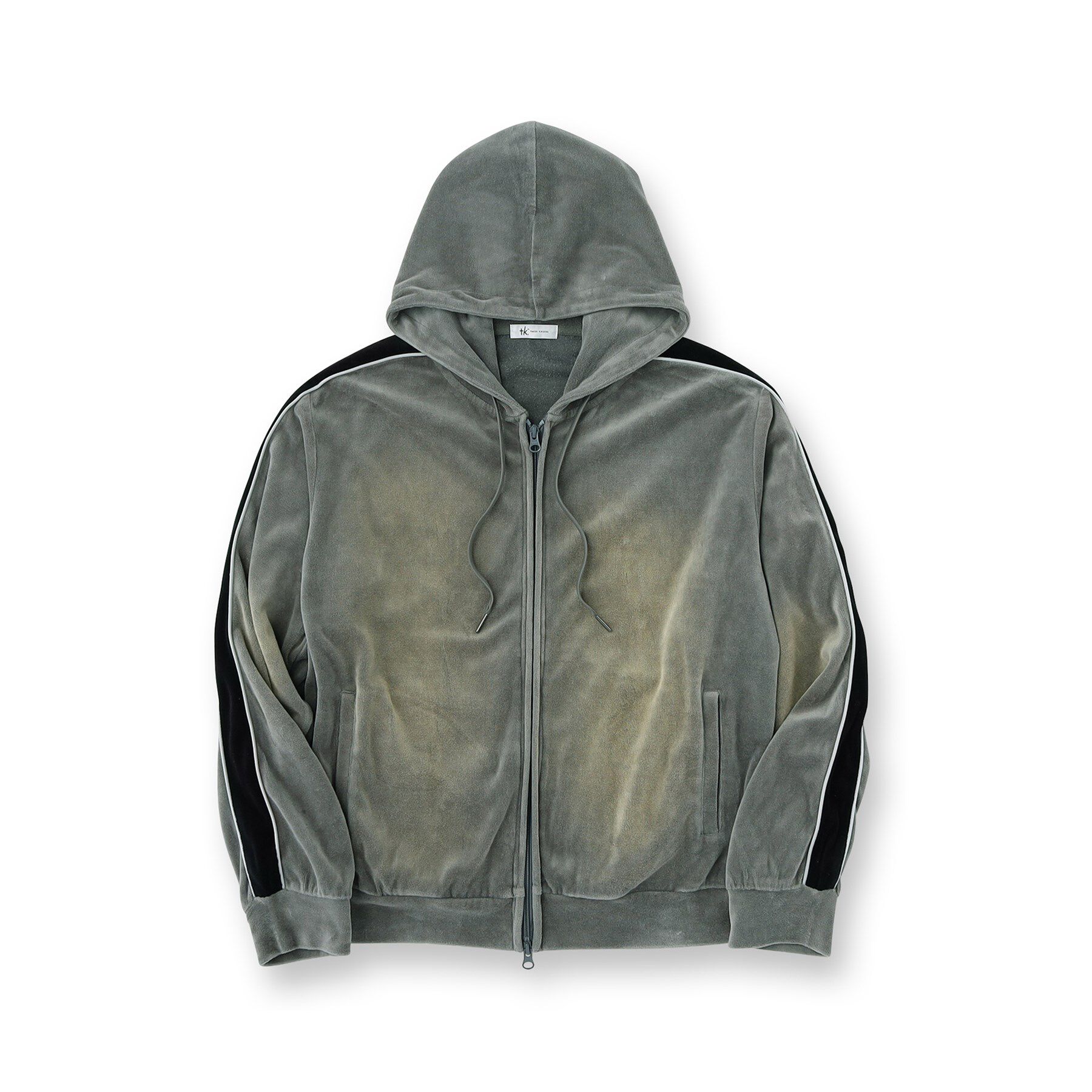 tk.TAKEO KIKUCHI「ヴィンテージライクベロアジップパーカー」|パーカー|