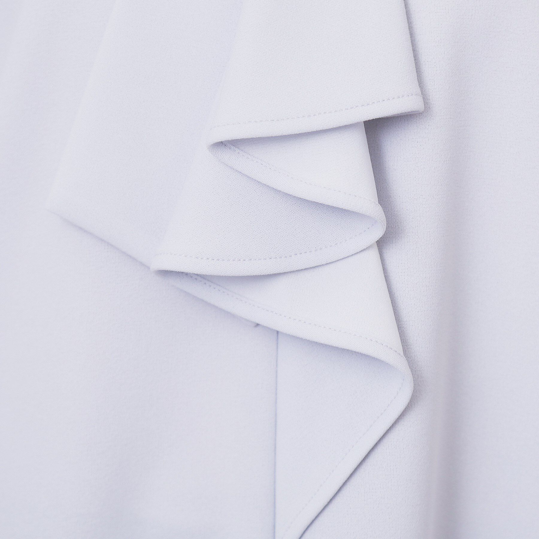 index「ボウタイフリルトップス【洗濯機OK/ストレッチ/イージーアイロン/防シワ】《S～3L》」|Tシャツ・カットソー|