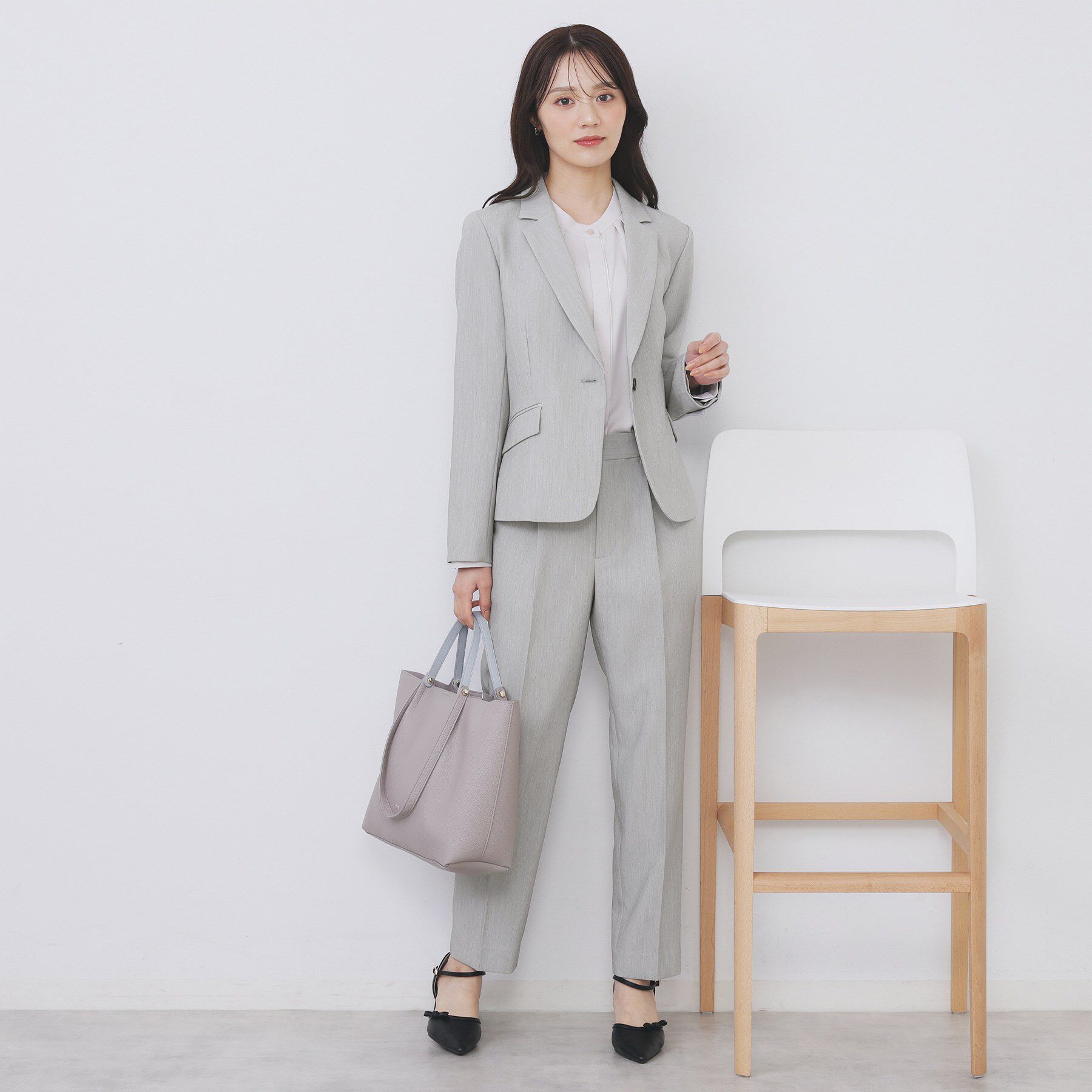 index「ストレッチテーラードジャケット/セットアップ対応【洗える/防シワ】」|テーラードジャケット|