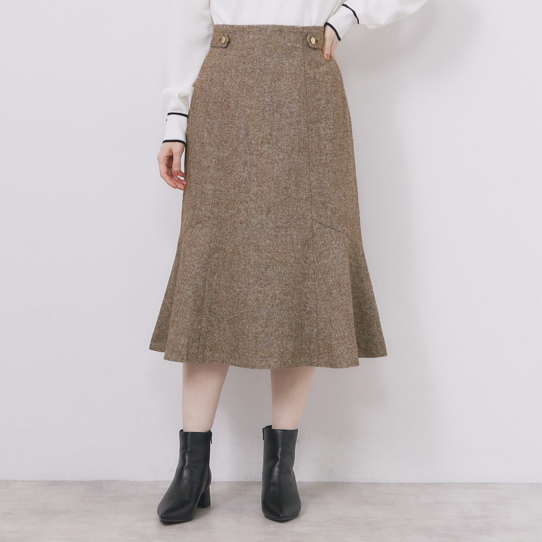 index「マーメイドフレアスカート【洗濯機OK/防シワ】」|スカート|