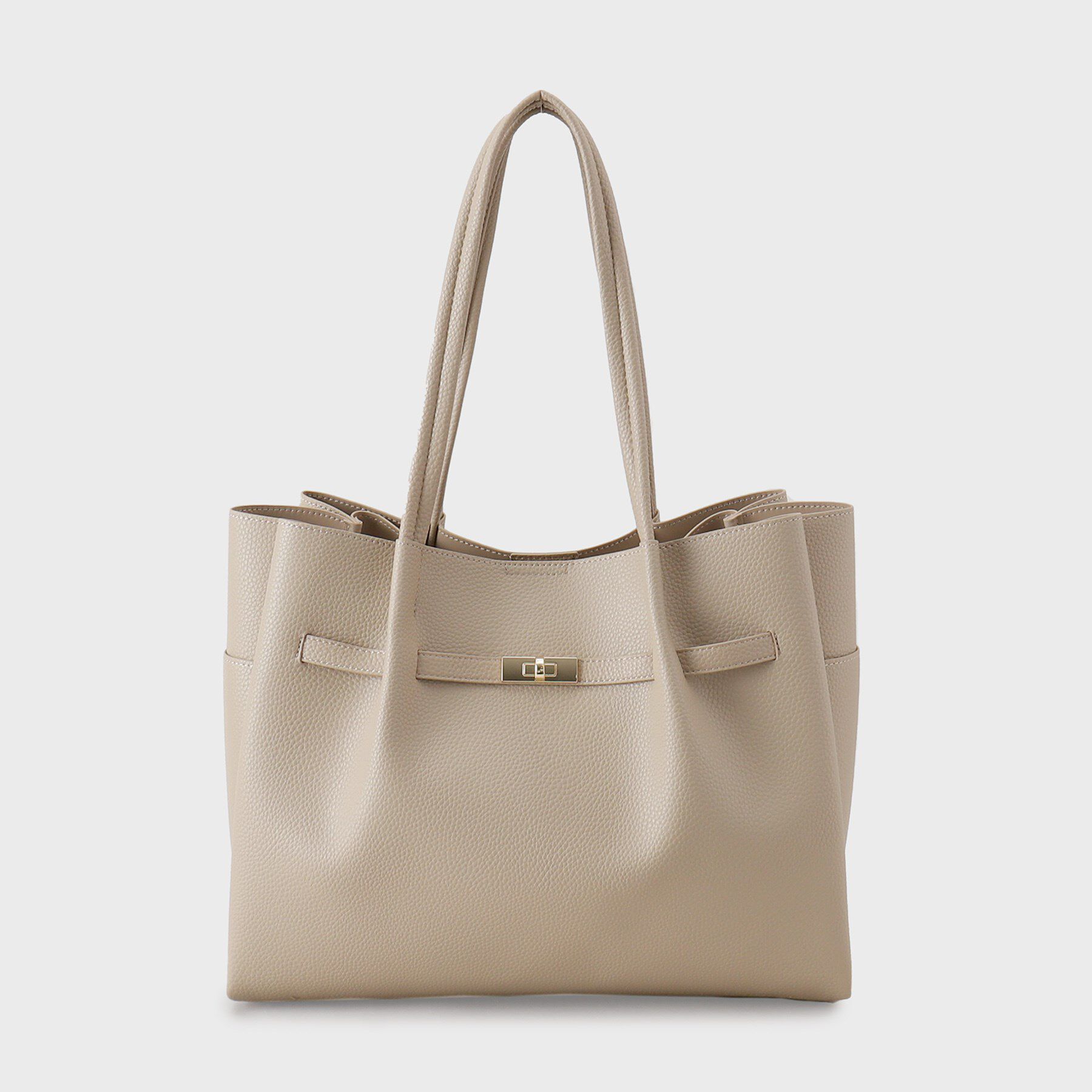 OPAQUE.CLIP「【軽量/A4サイズ対応/通勤対応】フロントベルトデザイントートバッグ」|トートバッグ|