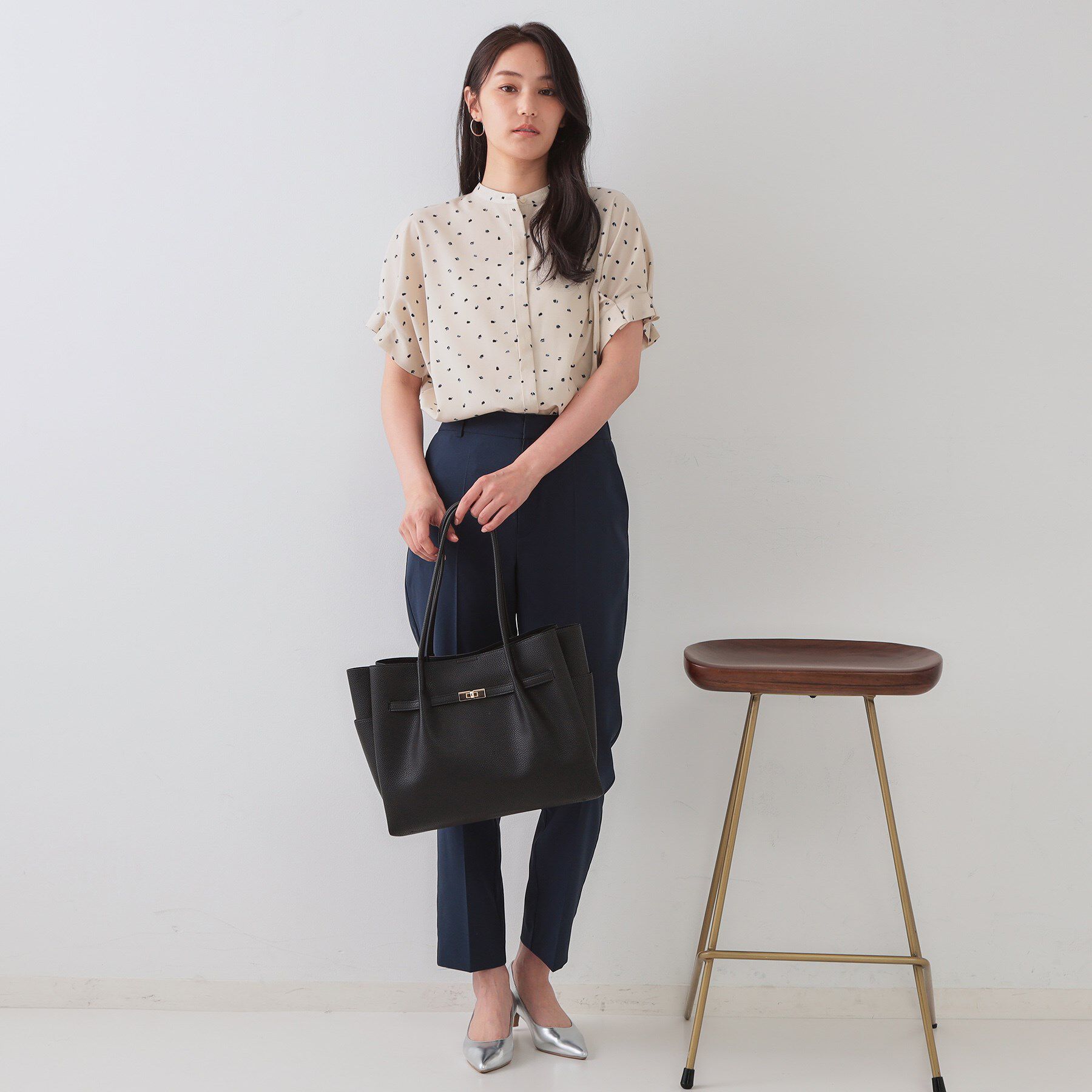 OPAQUE.CLIP「【軽量/A4サイズ対応/通勤対応】フロントベルトデザイントートバッグ」|トートバッグ|