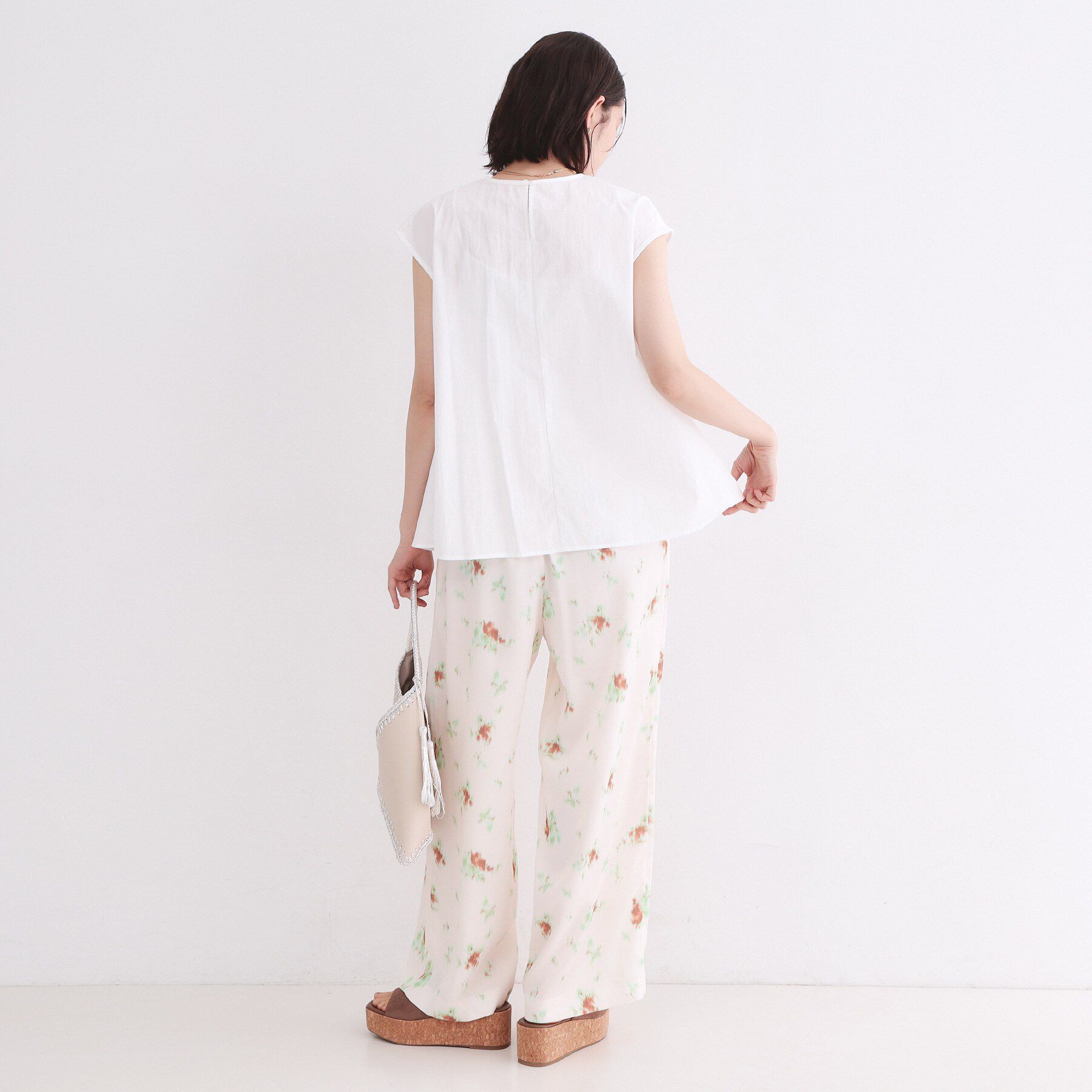 OPAQUE.CLIP「リボンモチーフブラウス【洗濯機洗い可】」|シャツ・ブラウス|