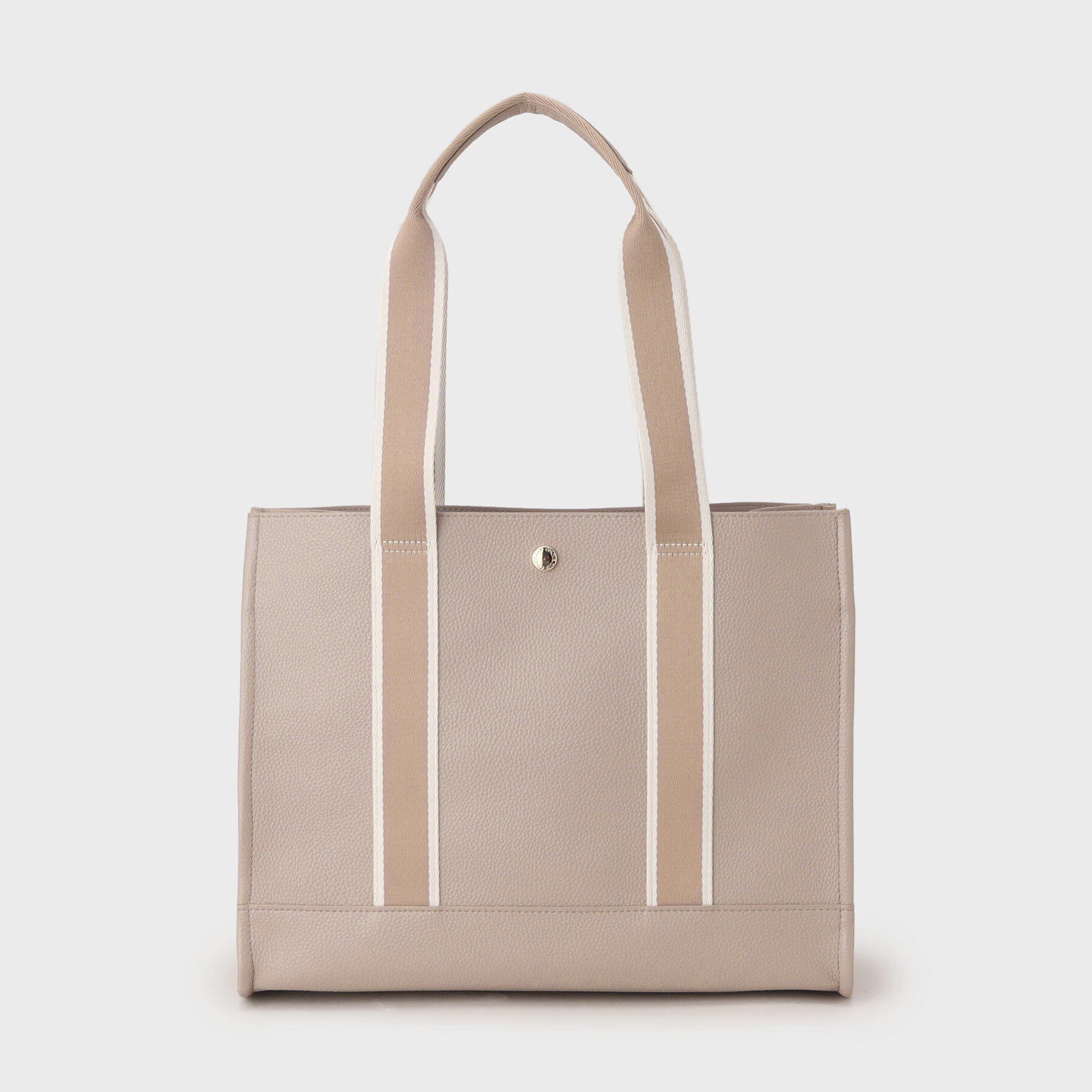 OPAQUE.CLIP「【3層仕様/A4サイズ対応】ラインテープスクエアトートバッグ」|トートバッグ|