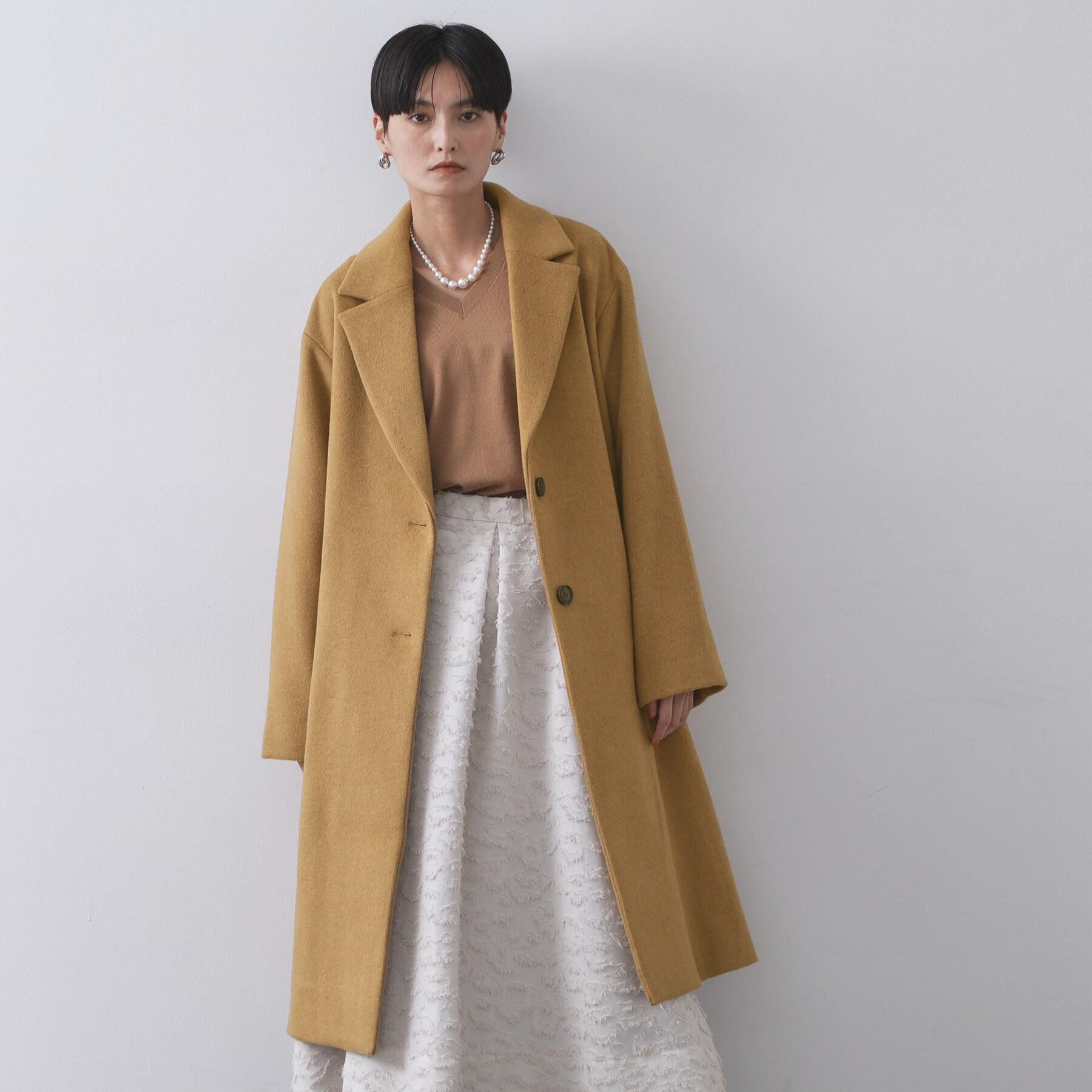 OPAQUE.CLIP「カシミヤブレンドウールチェスターコート」|チェスターコート|