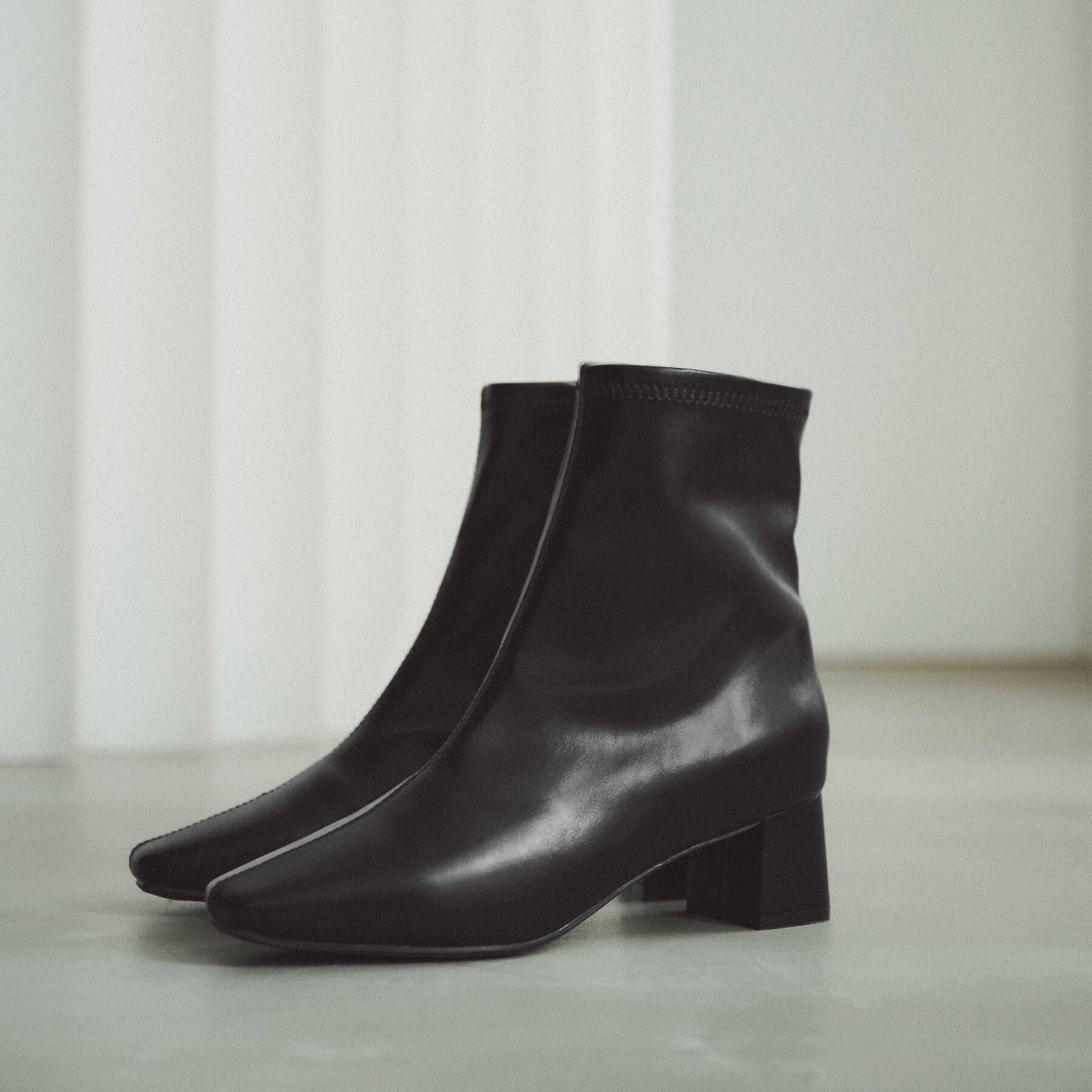 OPAQUE.CLIP「ベーシックショートブーツ【THEシリーズ/抗菌防臭加工】」|ショートブーツ|