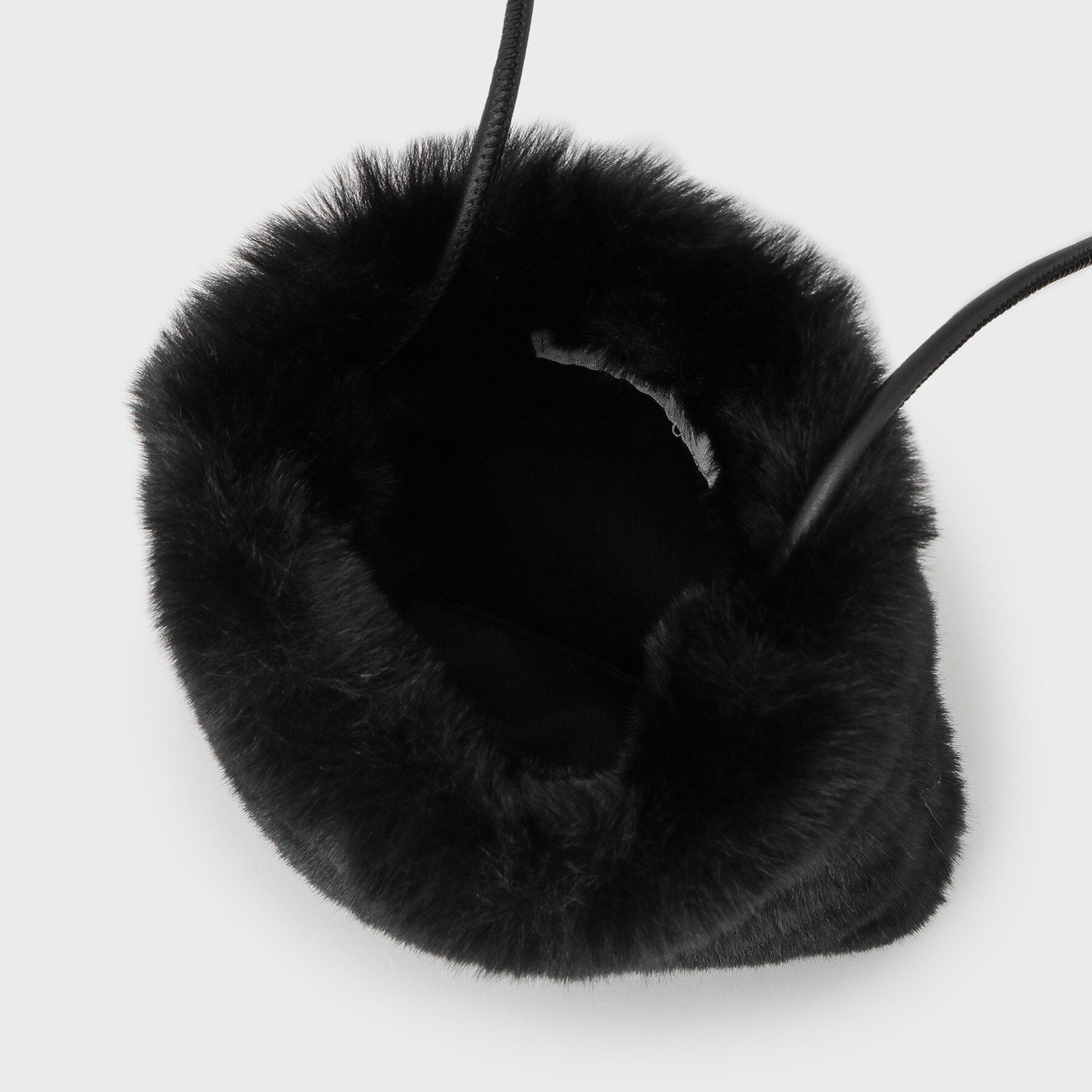 OPAQUE.CLIP「【11色展開】フェイクファースクエアミニポシェット」|ショルダー・メッセンジャー|