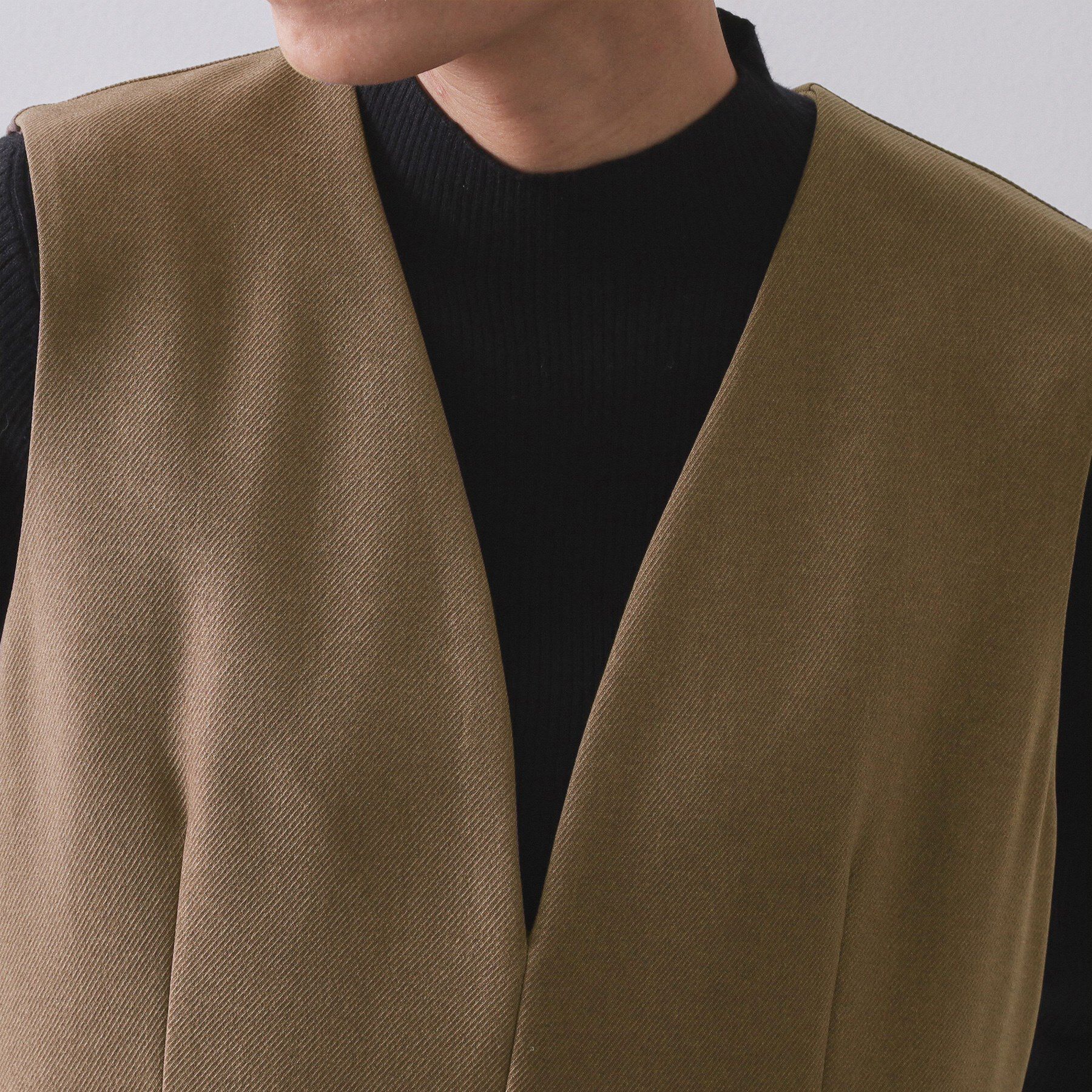 OPAQUE.CLIP「ペプラムデザインジャンパースカート【洗濯機OK】」|ワンピース|