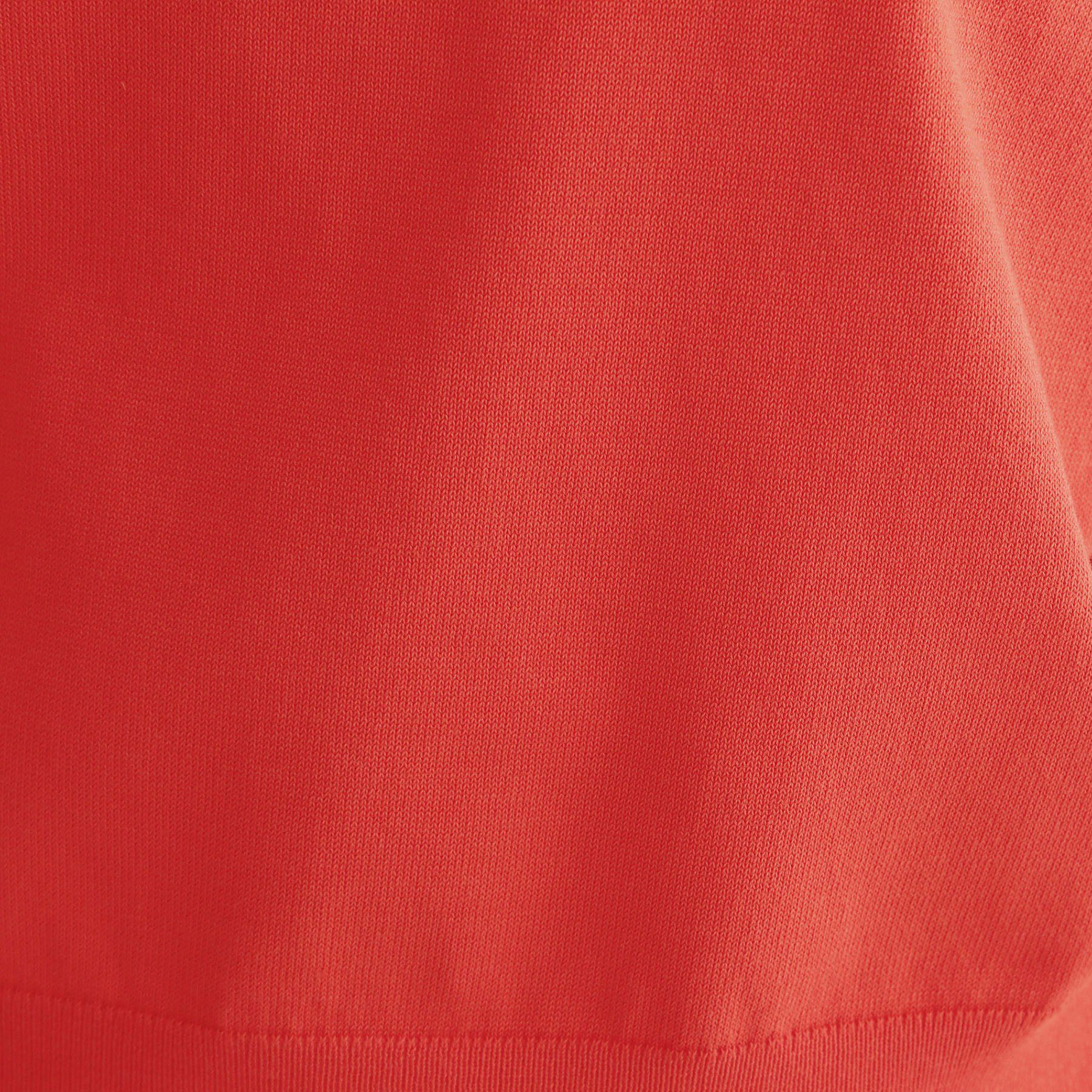 OPAQUE.CLIP「【UVケア】ハーフスリーブニット／オーガニックコットン混《洗濯機OK》」|ニット・セーター|