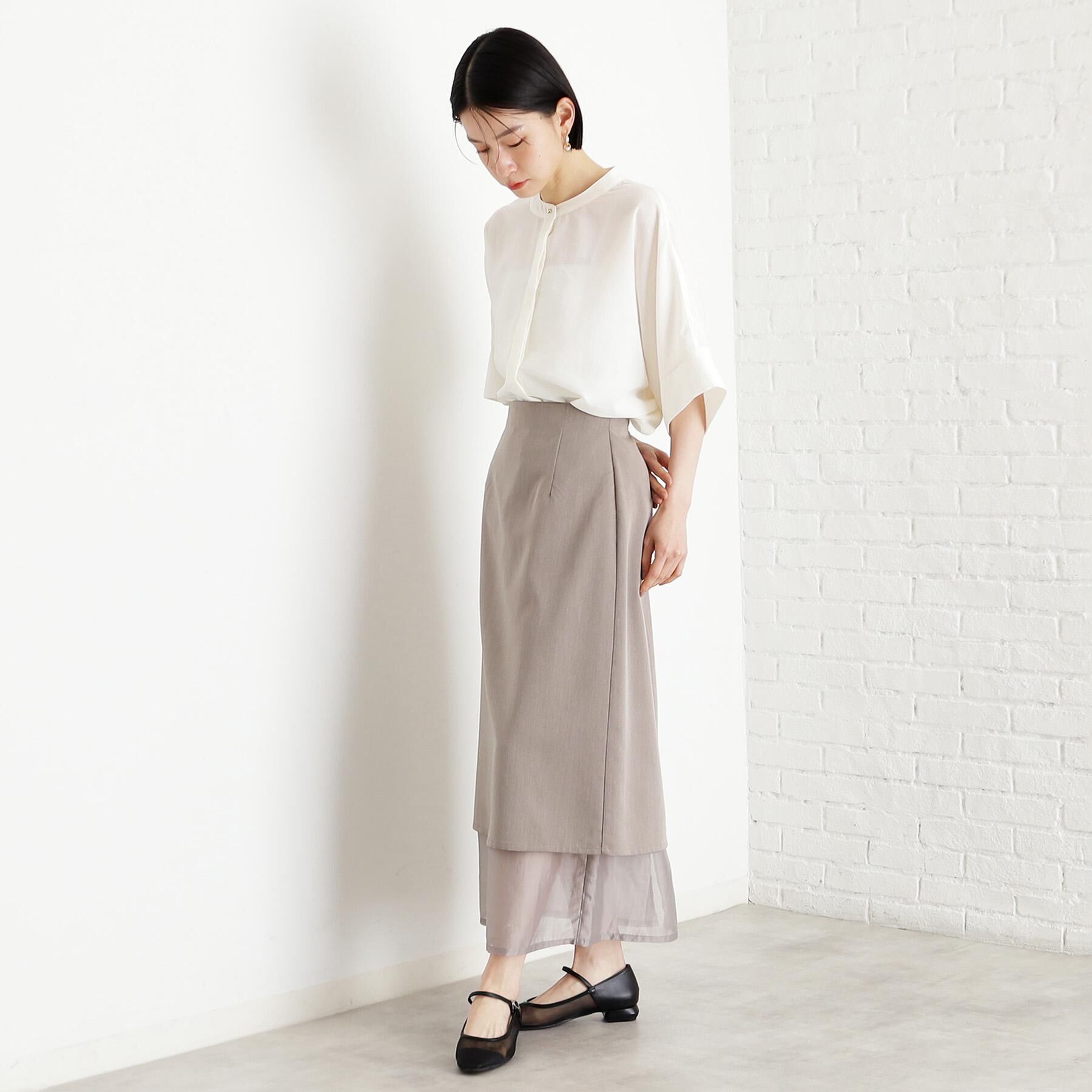 THE SHOP TK「ドルマンブラウス【7色展開/洗濯機OK/体型カバー】」|シャツ・ブラウス|