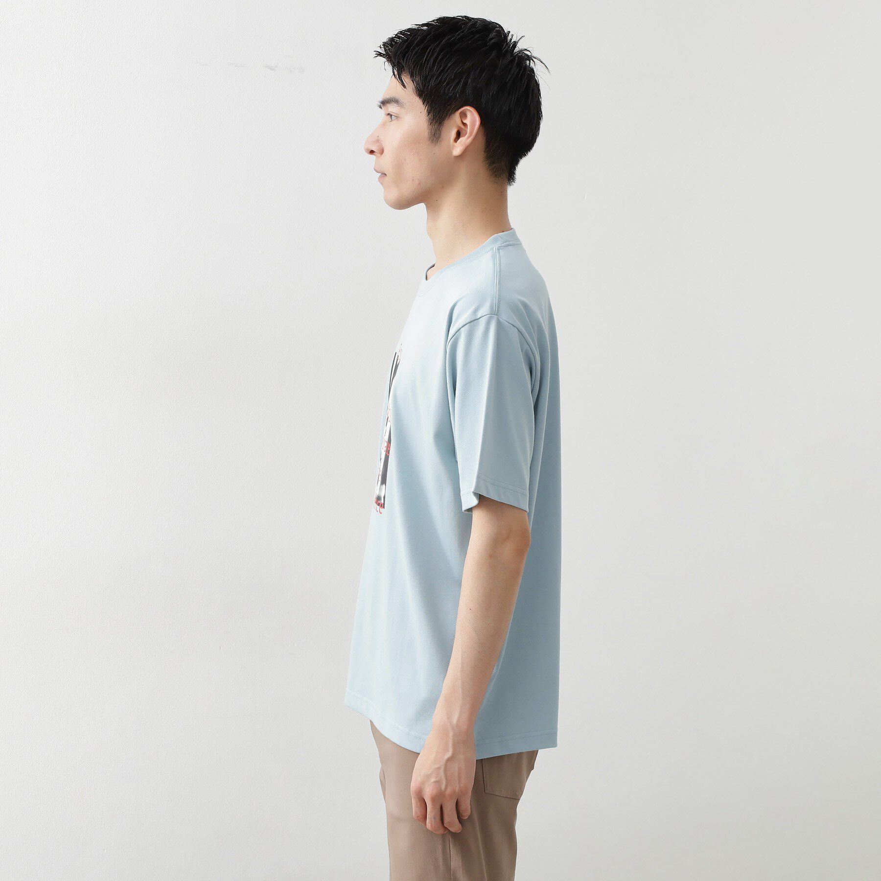 THE SHOP TK「リサイクルアート半袖Tシャツ【接触冷感/洗濯機OK】」|Tシャツ・カットソー|