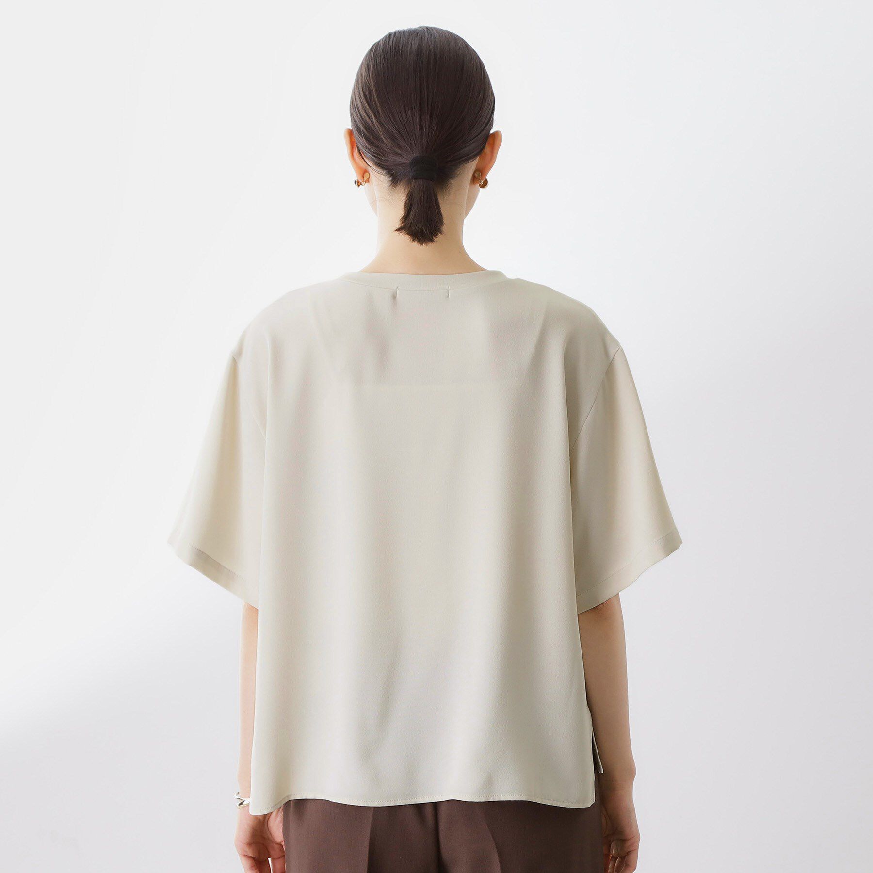 THE SHOP TK「アソートロゴTシャツ【接触冷感/防シワ/吸水速乾/UVケア/洗濯機OK】」|Tシャツ・カットソー|