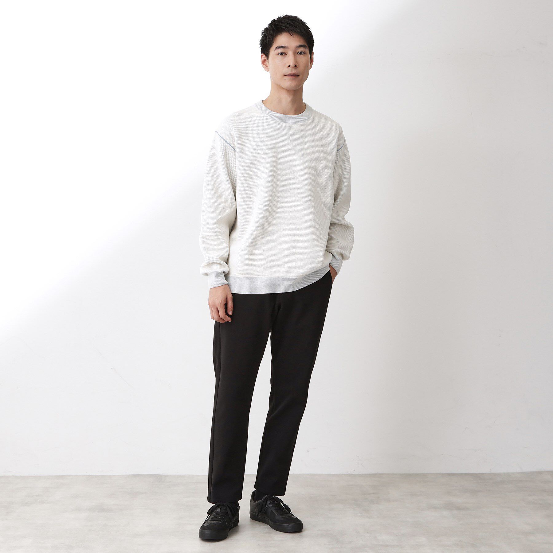 THE SHOP TK「【大人の上品カジュアルを叶える】ハグするニット 洗濯機OK／6色展開」|ニット・セーター|