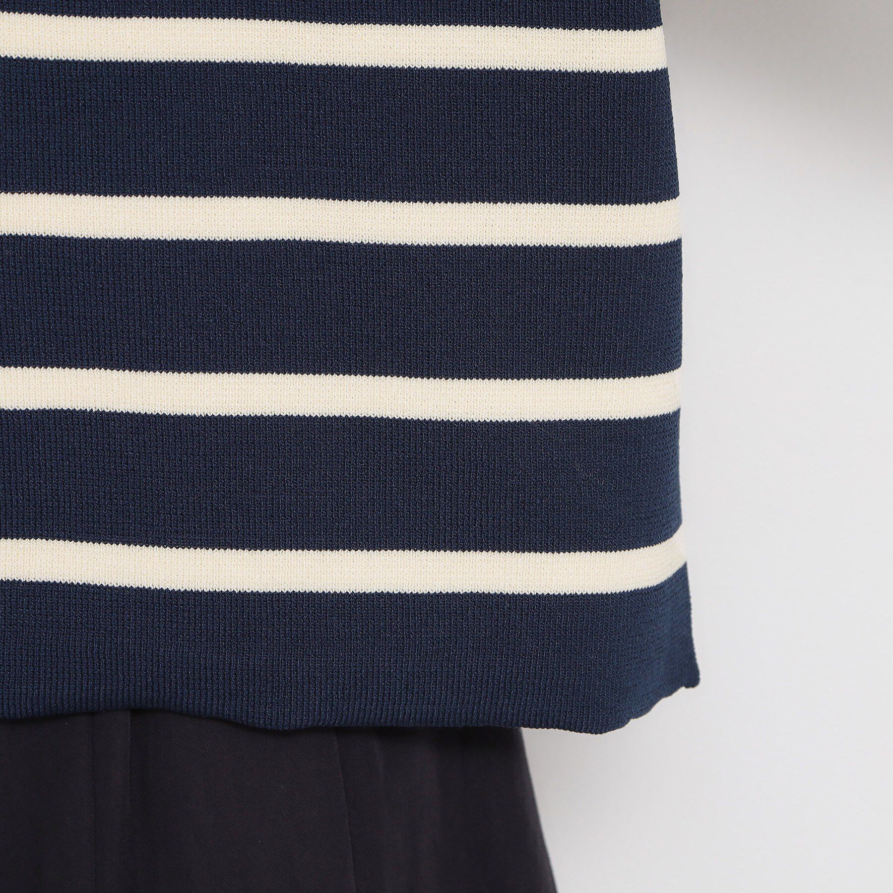 THE SHOP TK「【羽織るだけでこなれ感を演出】デニム切替カーディガン」|カーディガン|