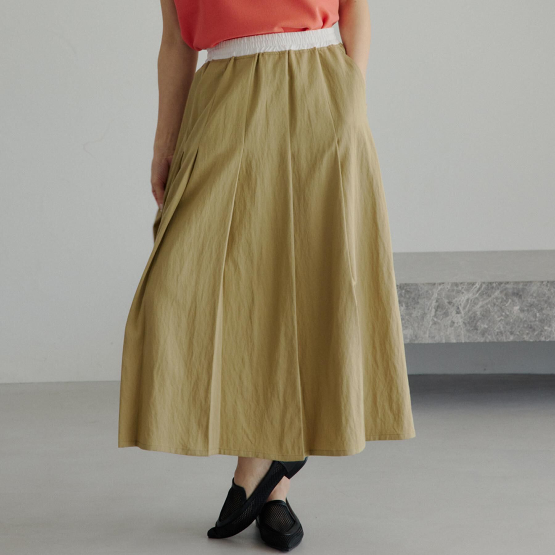 THE SHOP TK「ストライプアソートスカート」|スカート|