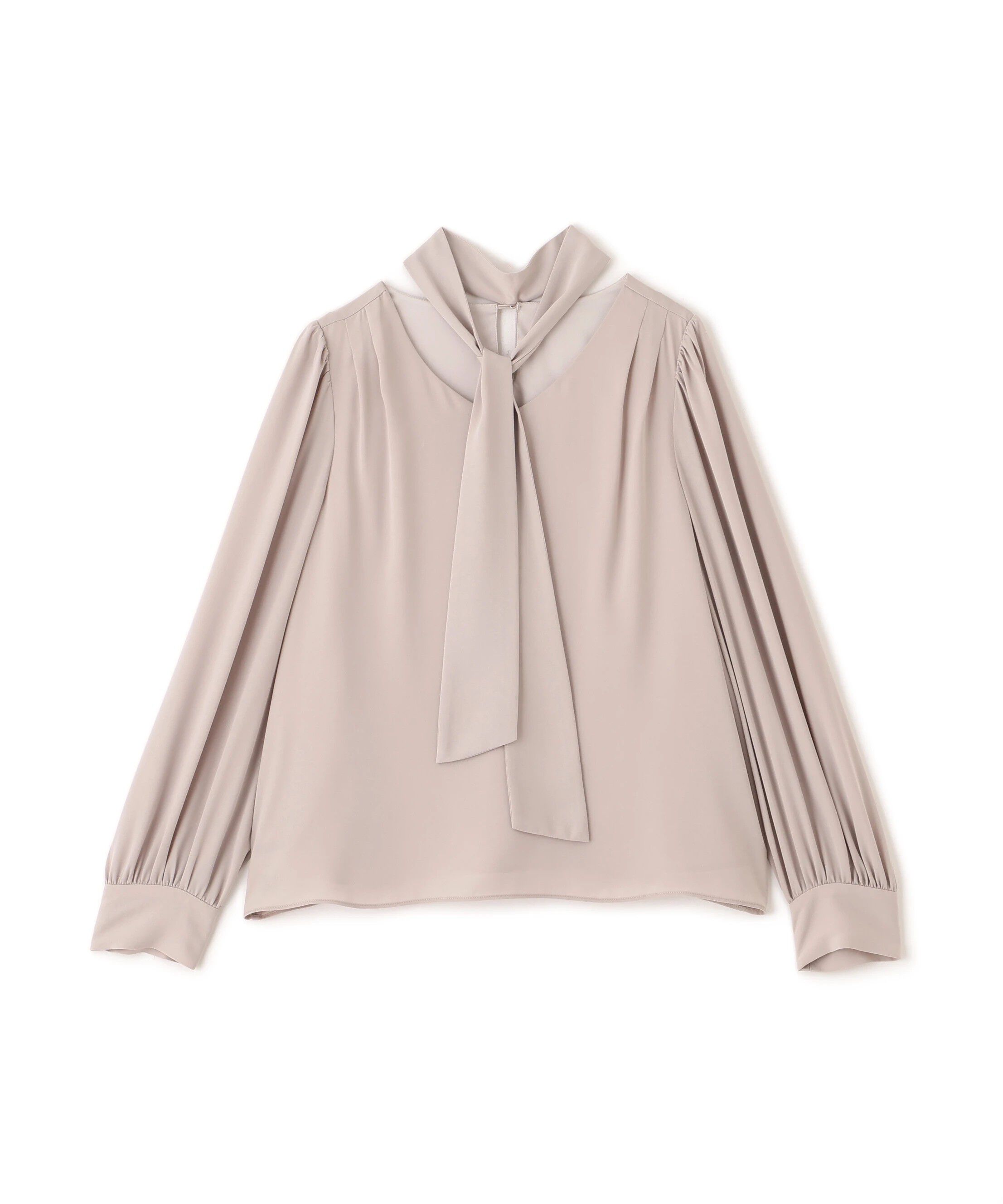 PROPORTION BODY DRESSING「＜ウォッシャブル＞2wayリボンタック付きブラウス」|シャツ・ブラウス|