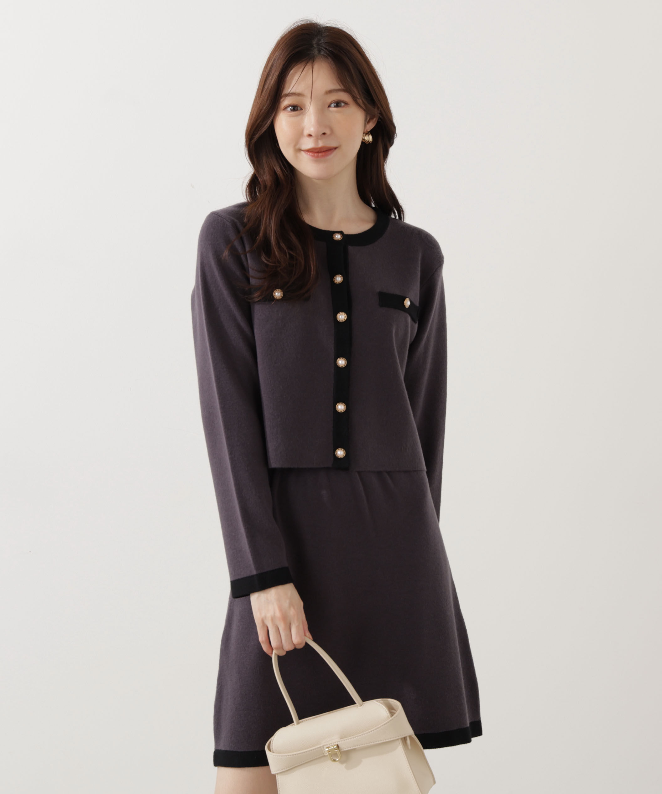 PROPORTION BODY DRESSING「ニットミニスカート」|スカート|