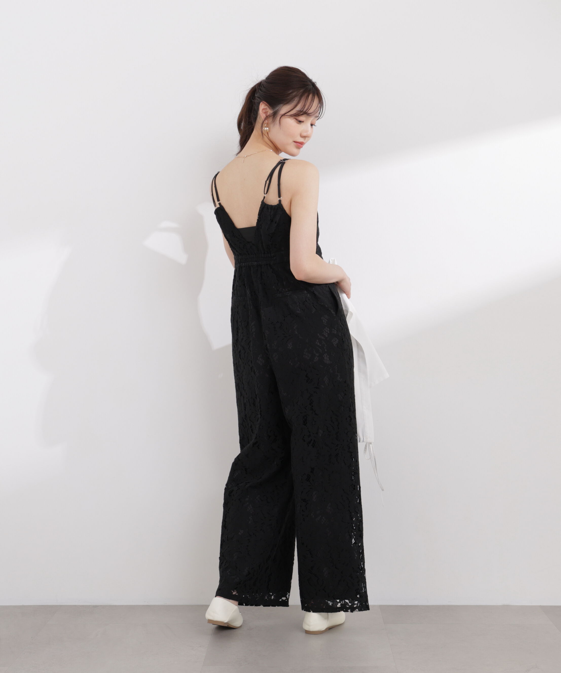 PROPORTION BODY DRESSING「〈EDIT COLOGNE〉レースオールインワン 26SS」|ワンピース|