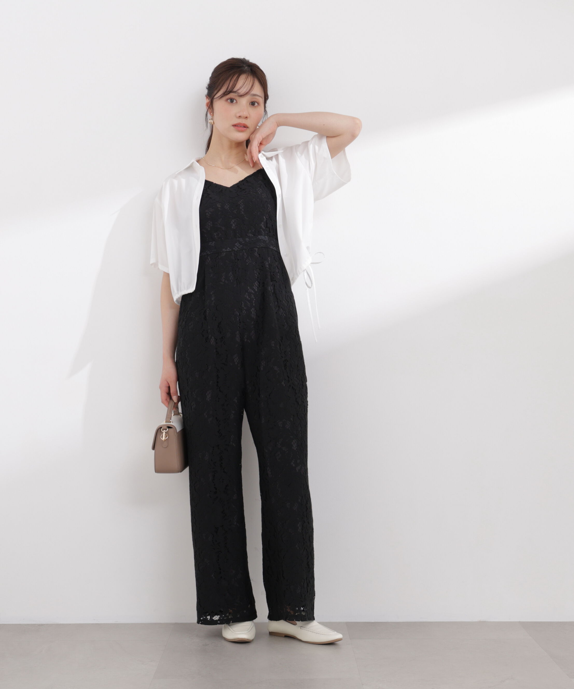 PROPORTION BODY DRESSING「〈EDIT COLOGNE〉レースオールインワン 26SS」|ワンピース|