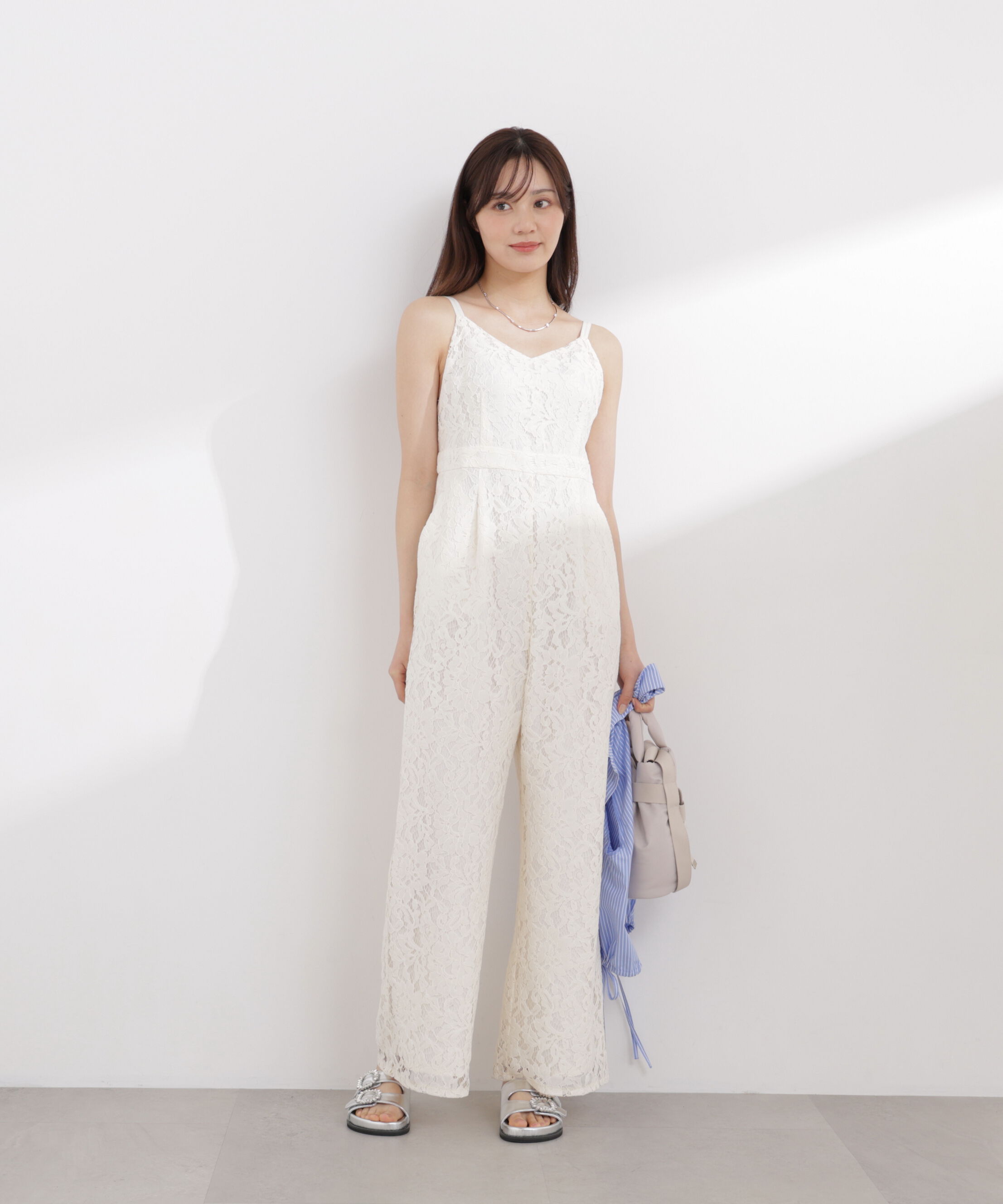 PROPORTION BODY DRESSING「〈EDIT COLOGNE〉レースオールインワン 26SS」|ワンピース|