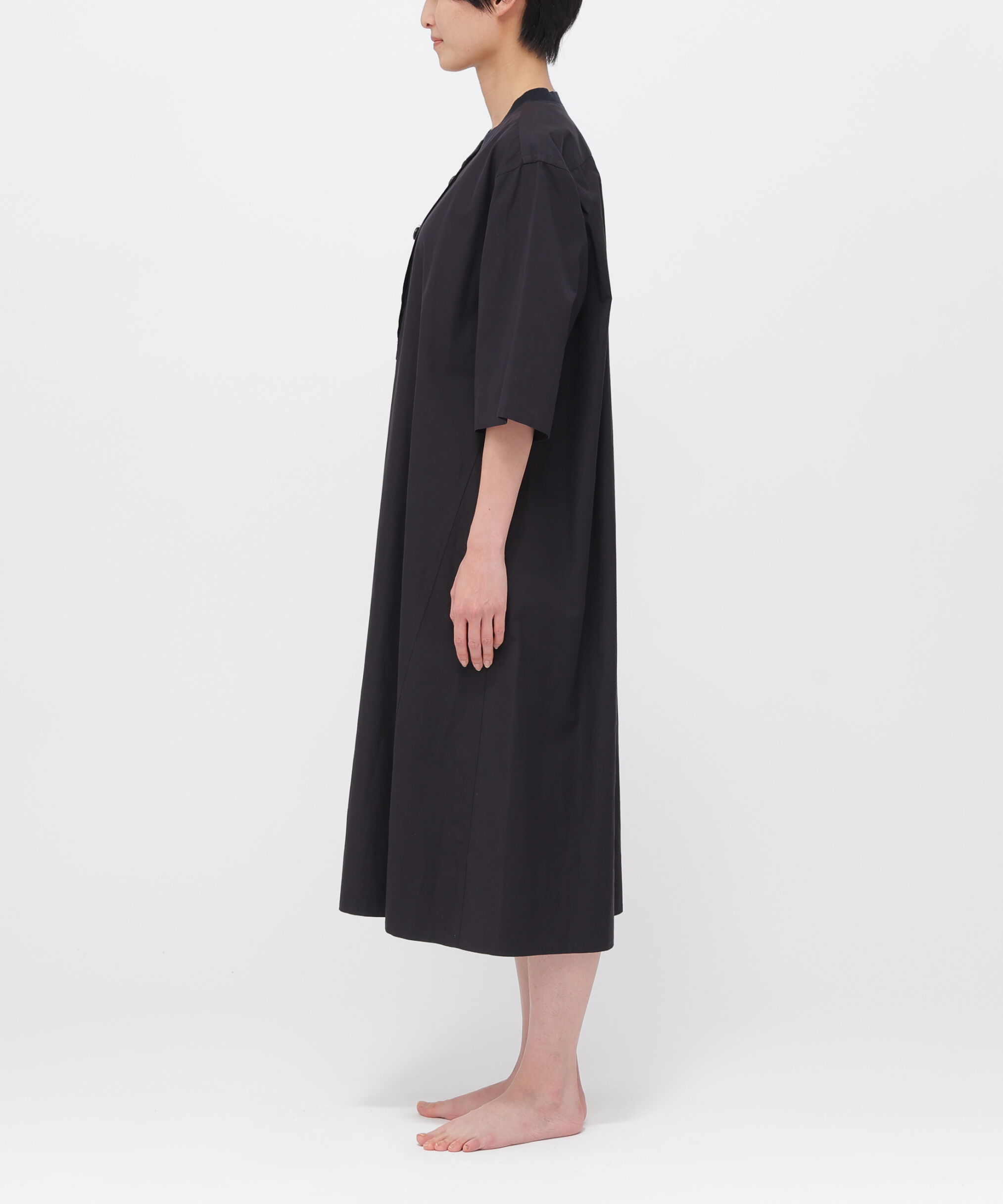 MARGARET HOWELL HOUSEHOLDGOODS「COTTON LINEN POPLIN DRESS」|ワンピース|