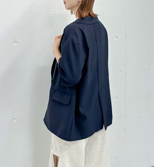 archives「ハーフスリーブ麻調テーラードジャケット」|テーラードジャケット|