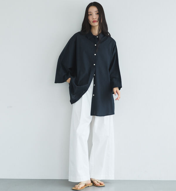 Doux archives「ハーフスリーブドルマンシャツ」|シャツ・ブラウス|