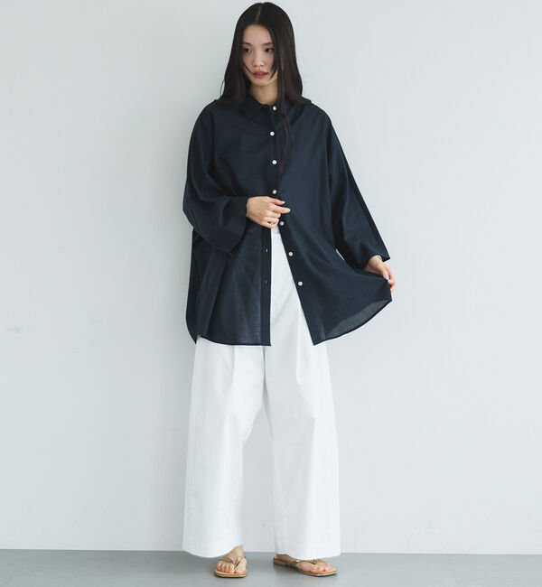 Doux archives「ハーフスリーブドルマンシャツ」|シャツ・ブラウス|