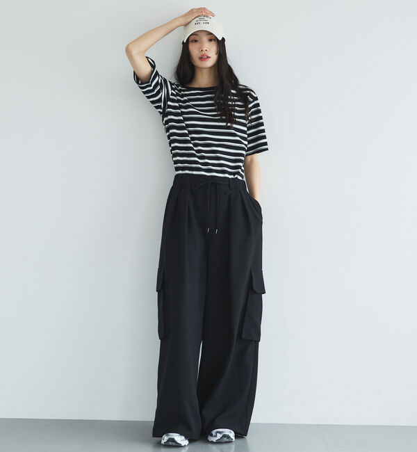 Doux archives「マルチボーダーカットソー」|Tシャツ・カットソー|