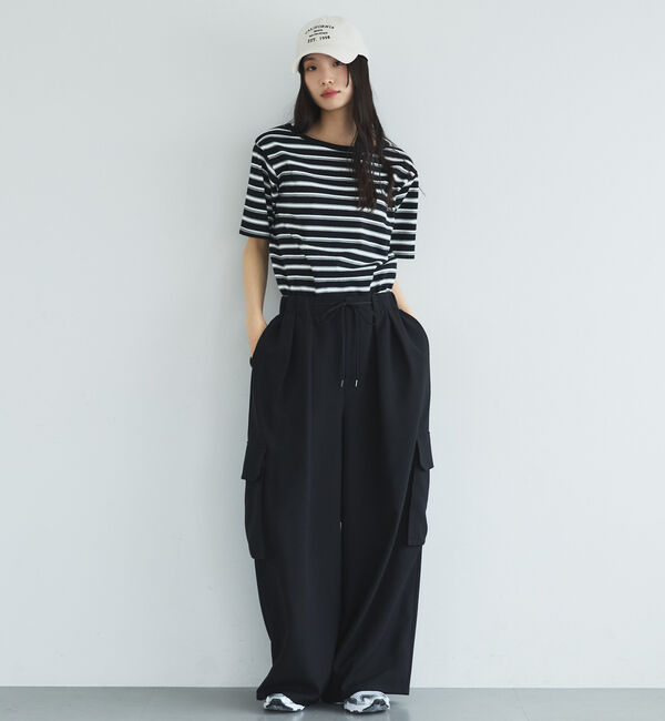 Doux archives「マルチボーダーカットソー」|Tシャツ・カットソー|