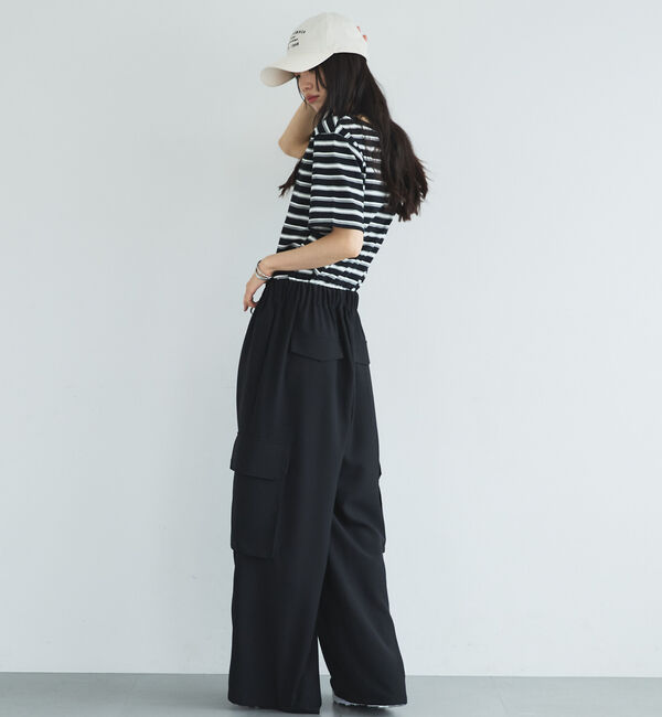 Doux archives「マルチボーダーカットソー」|Tシャツ・カットソー|