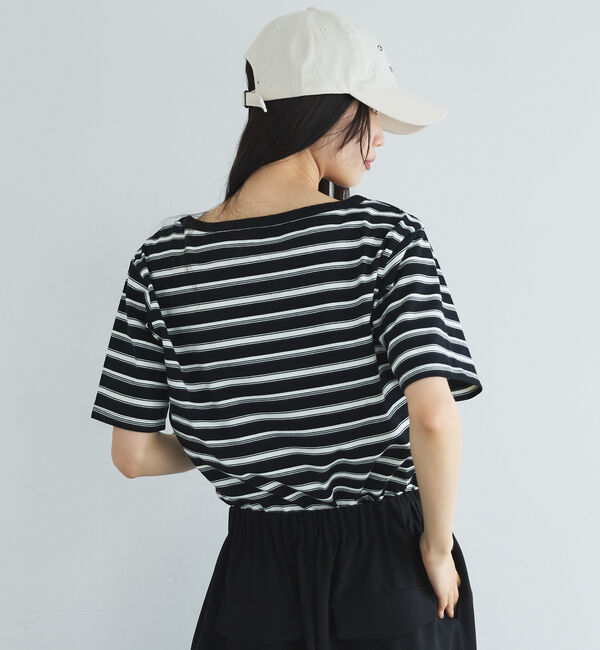 Doux archives「マルチボーダーカットソー」|Tシャツ・カットソー|