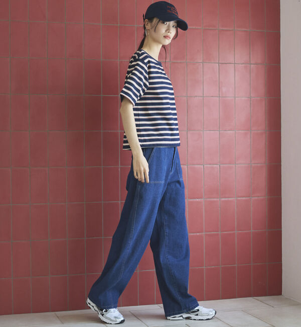 Doux archives「マルチボーダーカットソー」|Tシャツ・カットソー|