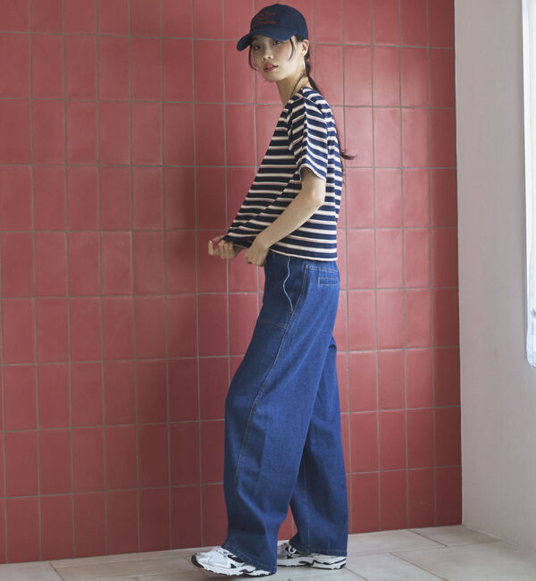 Doux archives「マルチボーダーカットソー」|Tシャツ・カットソー|