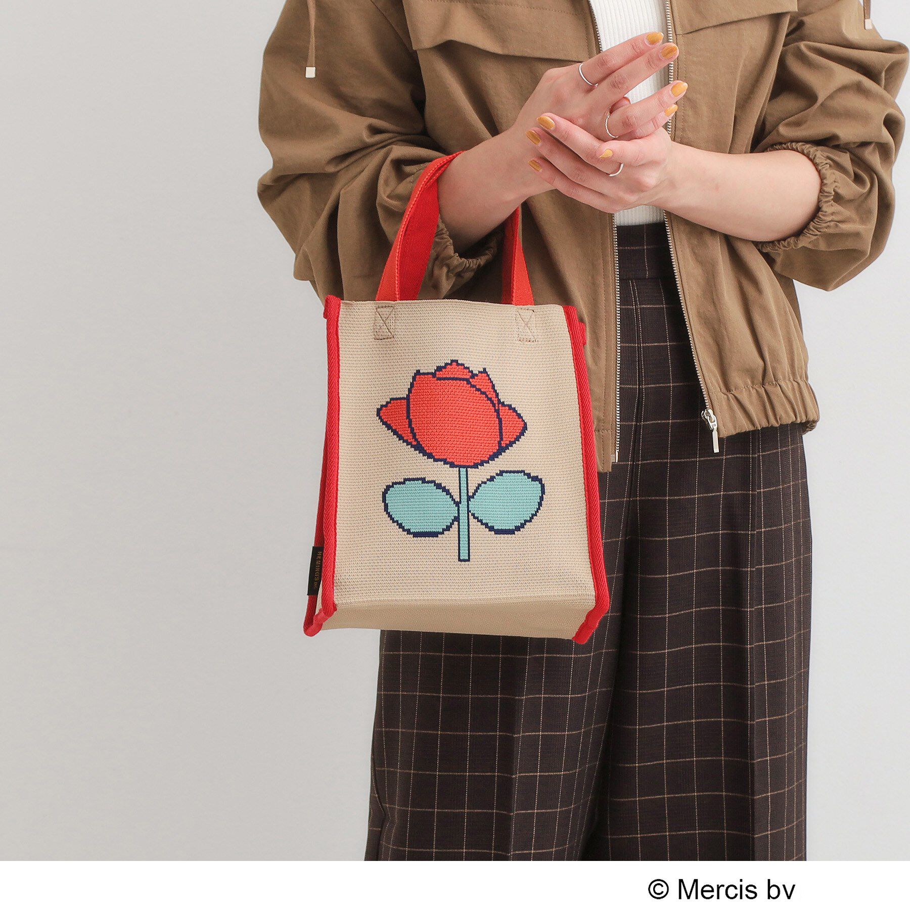 SHOO･LA･RUE「【ミッフィー】ニッティングトート」|トートバッグ|