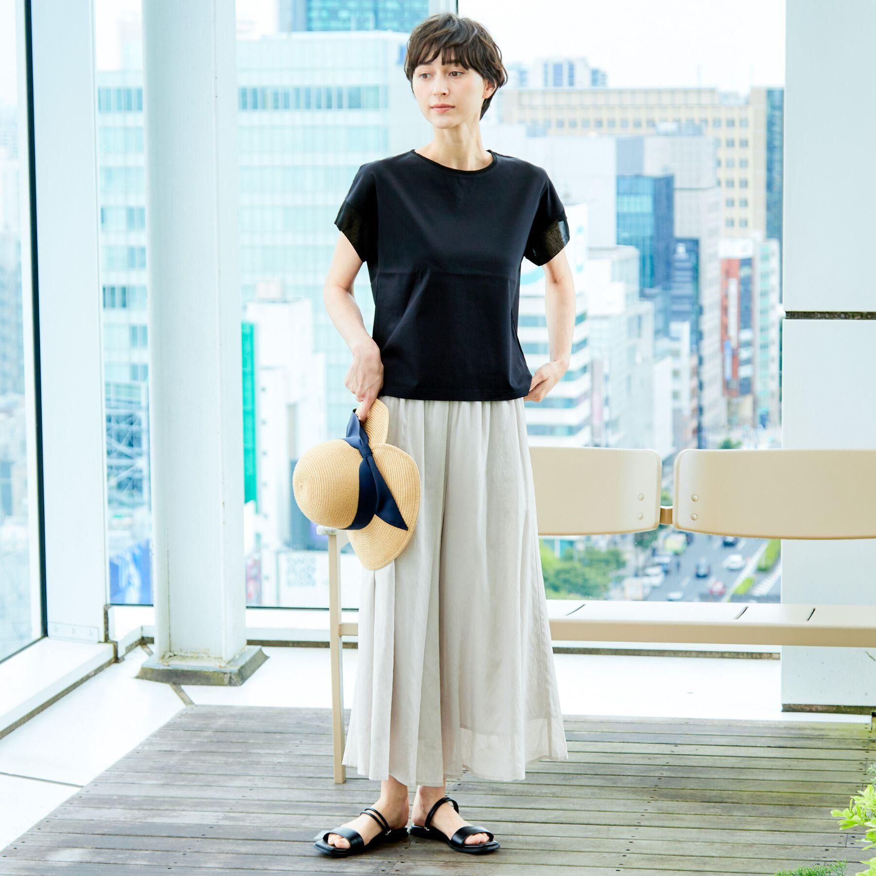 Dessin「【ウエストゴム・洗える】リラクシーパンツ」|その他|