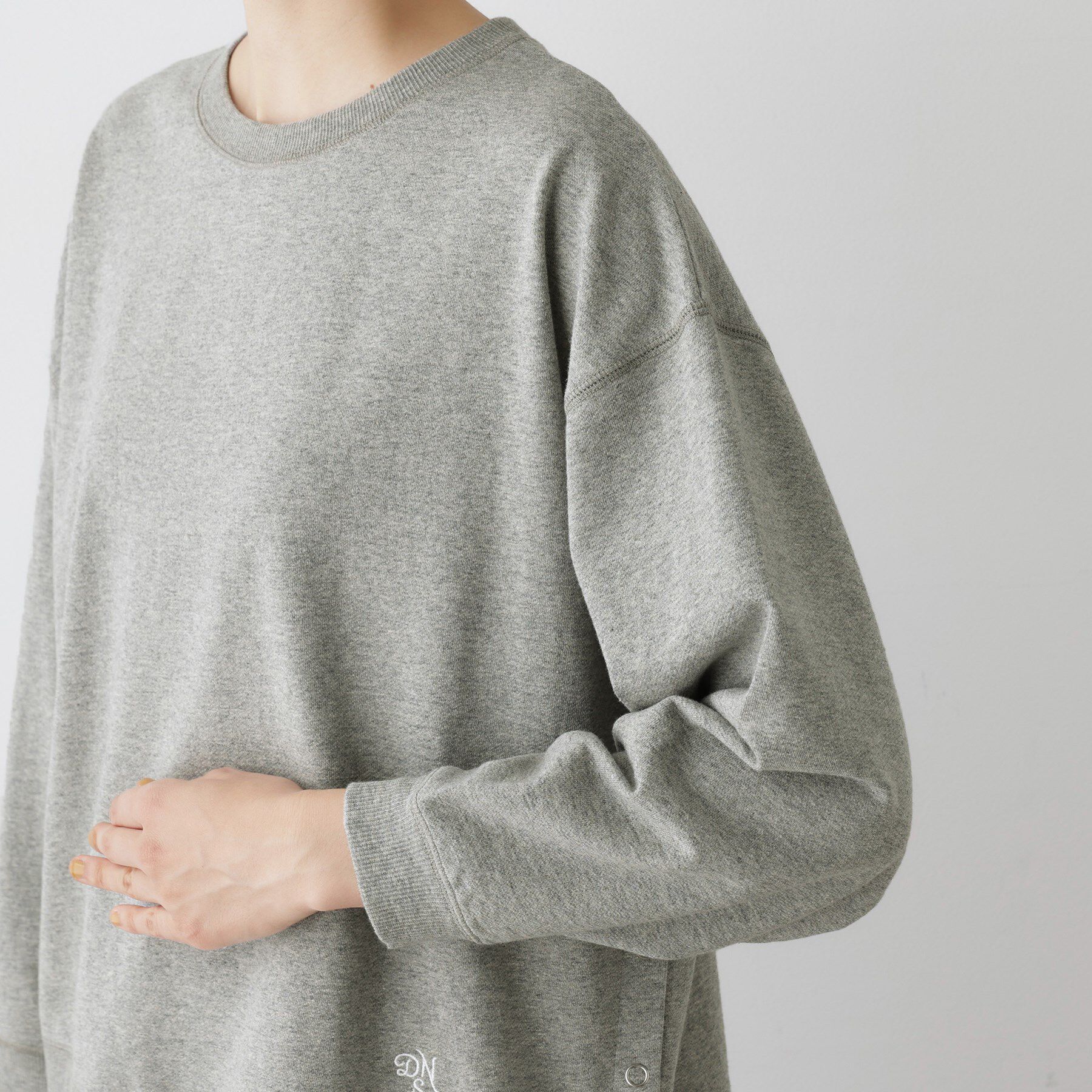 Dessin「【洗える】サイドスナップカットソー」|Tシャツ・カットソー|