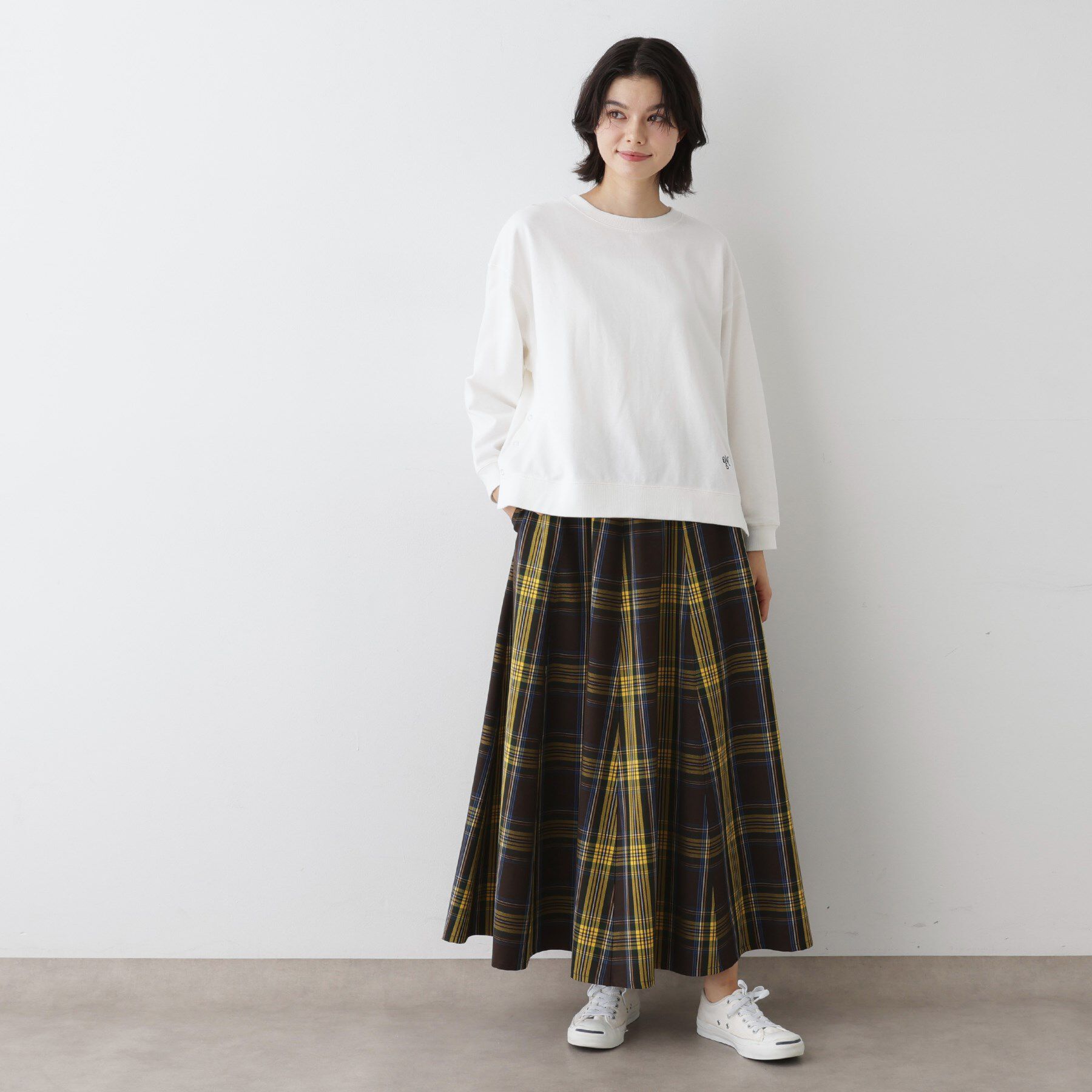 Dessin「【洗える】サイドスナップカットソー」|Tシャツ・カットソー|