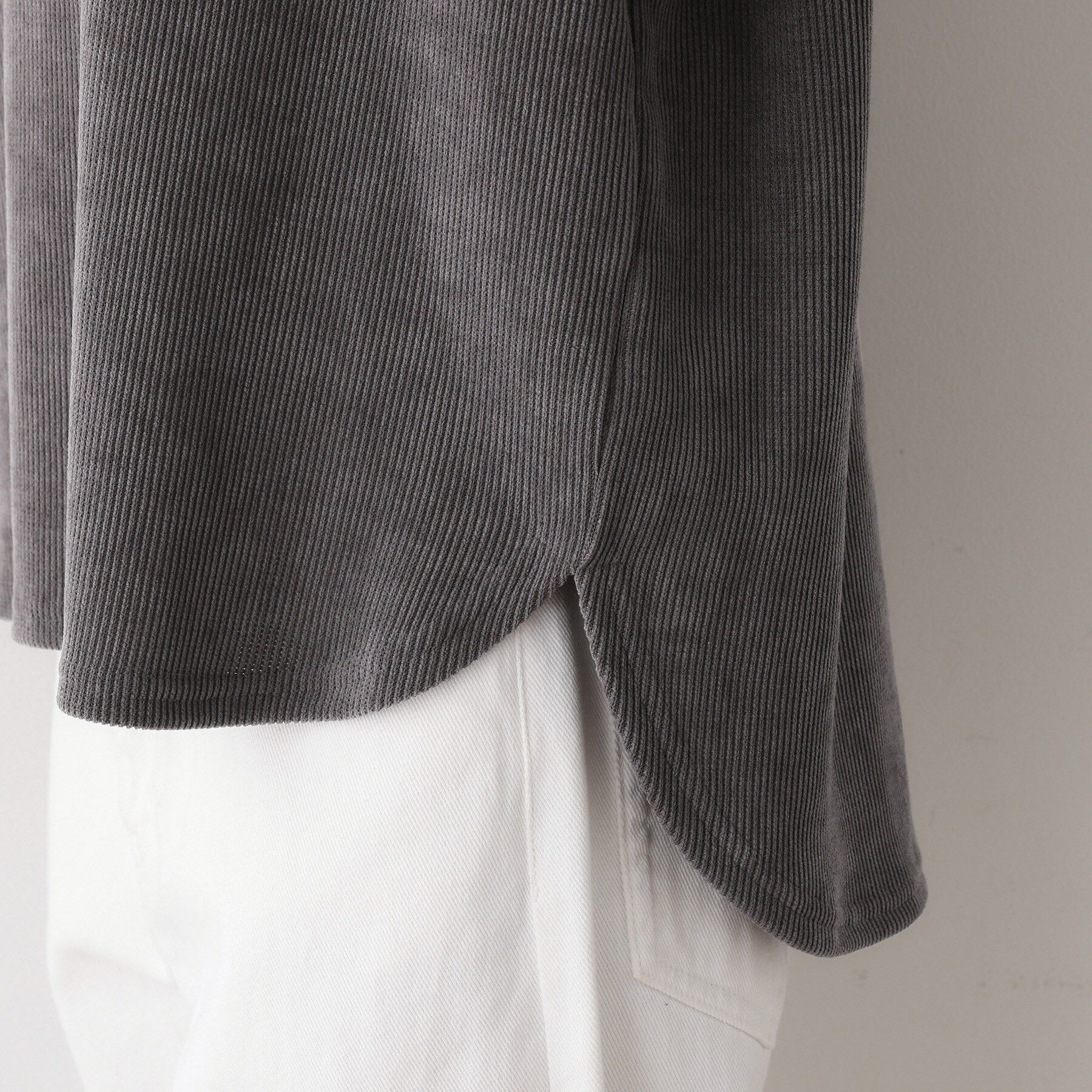 Dessin「【洗える】ベロアサーマルカットソー」|Tシャツ・カットソー|