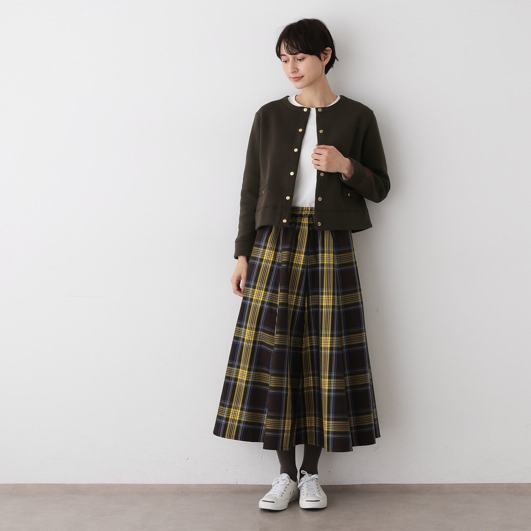 Dessin「【日本製/洗える】吊り裏毛カーディガン」|カーディガン|