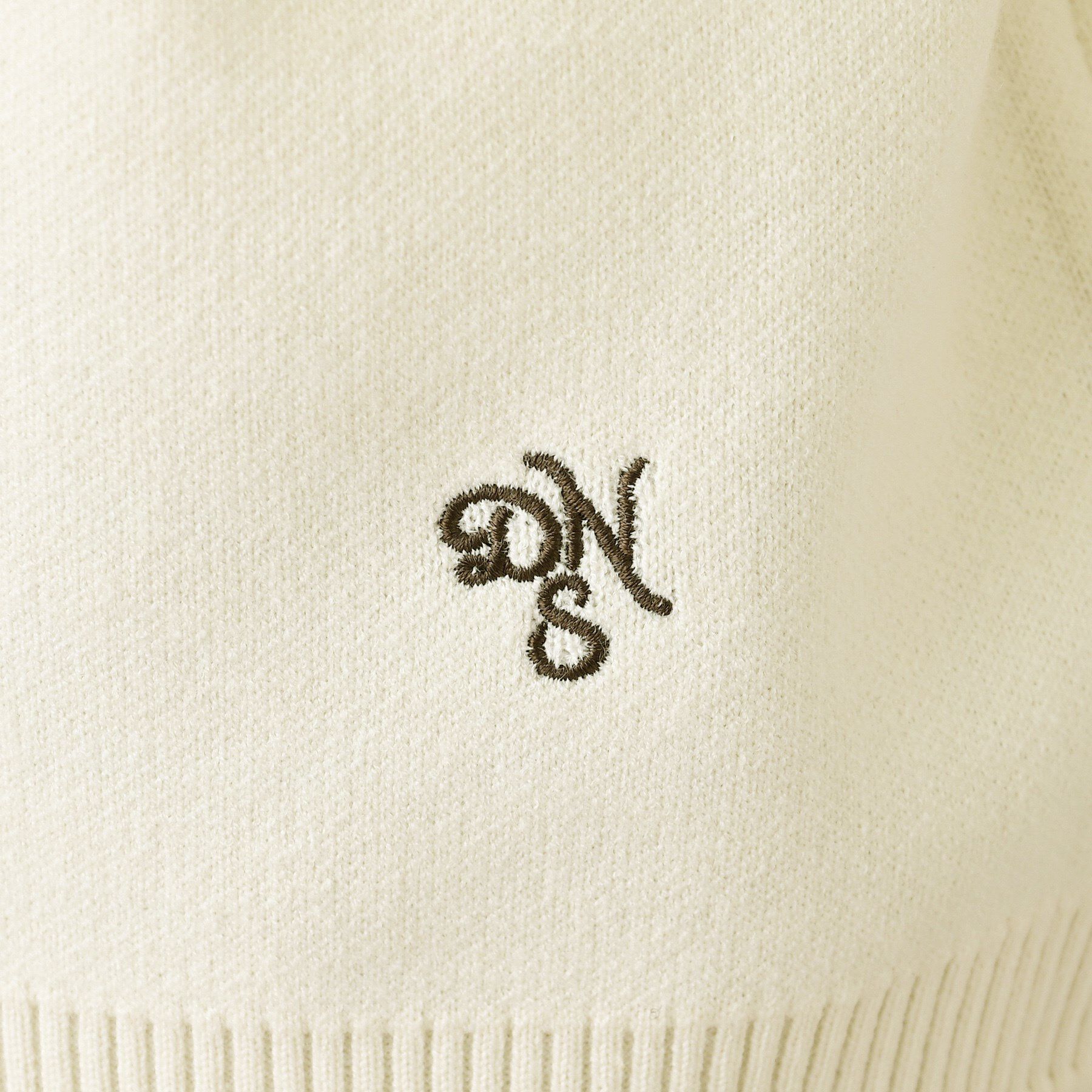 Dessin「【キレイ見え／洗える】ジャカード編みフードジップ」|ニット・セーター|