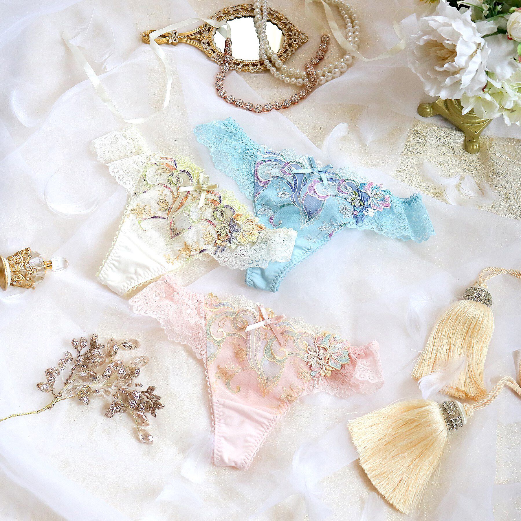 Risa Magli「シトリン Tバックショーツ」|インナー|